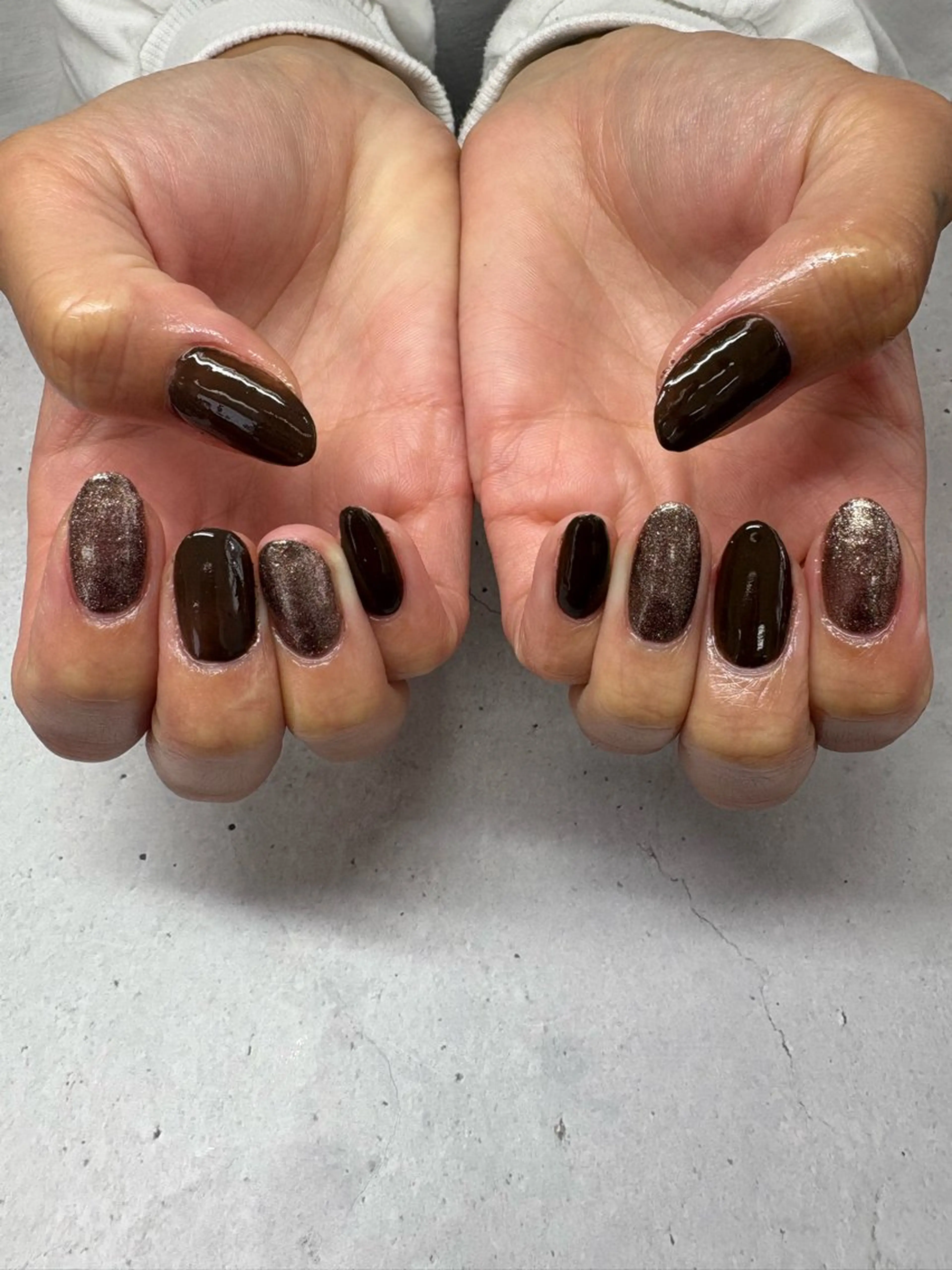 ネイル ワンカラーネイル NailSalon LuireAZUSAのネイルデザイン