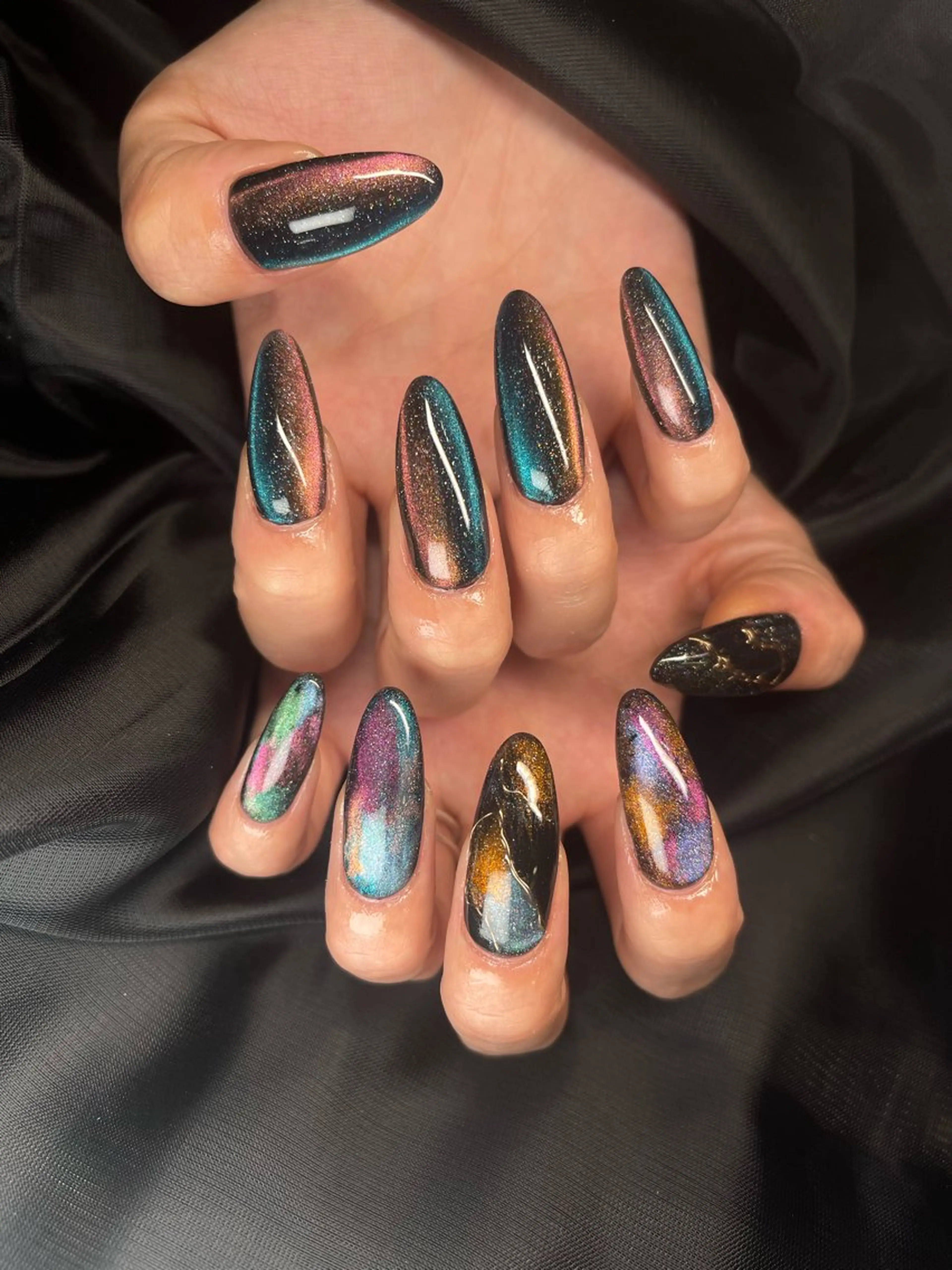 ネイル ハンドネイル 長さ出し専門 nynaのネイルデザイン