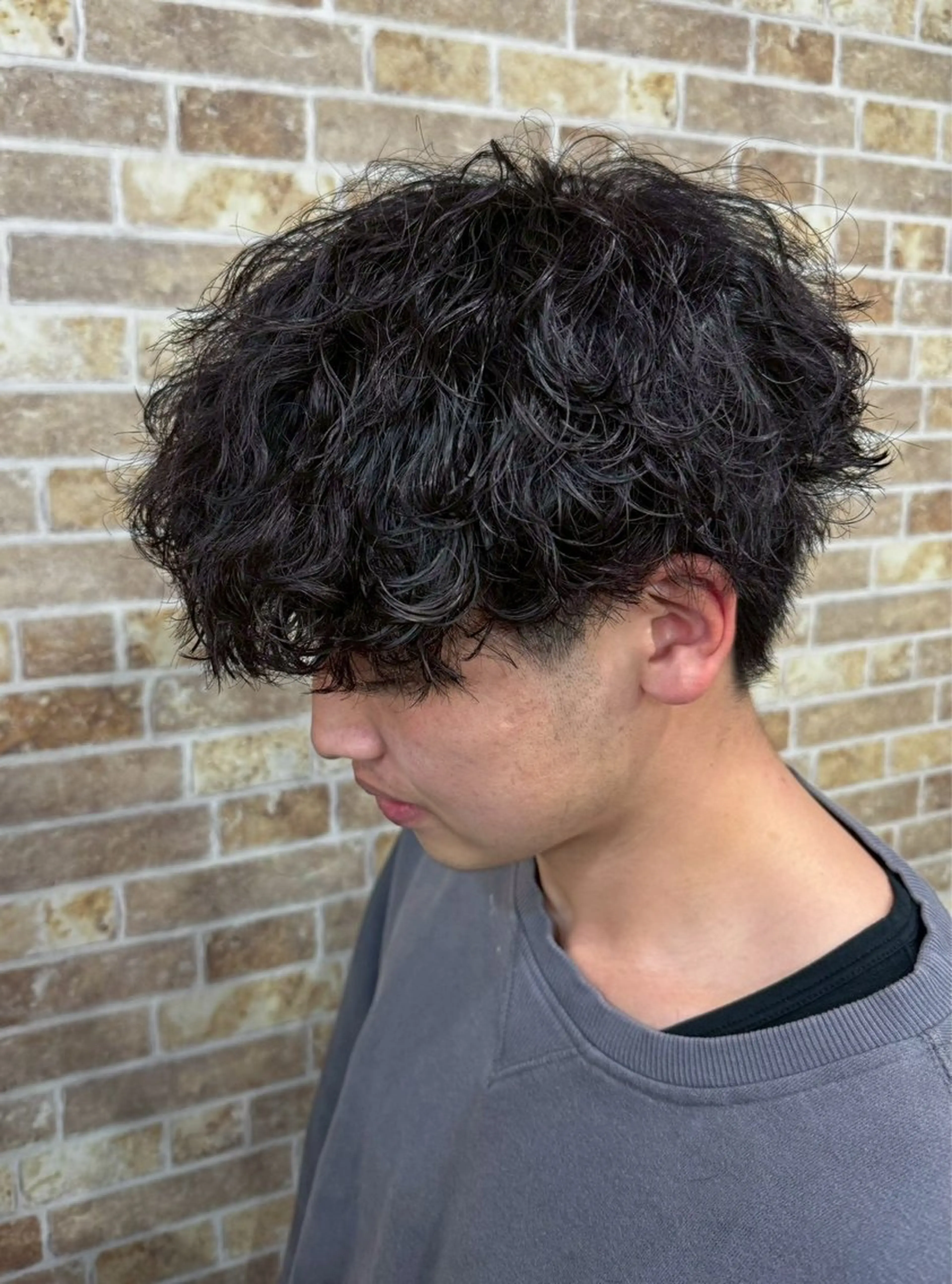 パーマ メンズ メンズカット パーマ特化  清士郎のヘアスタイル