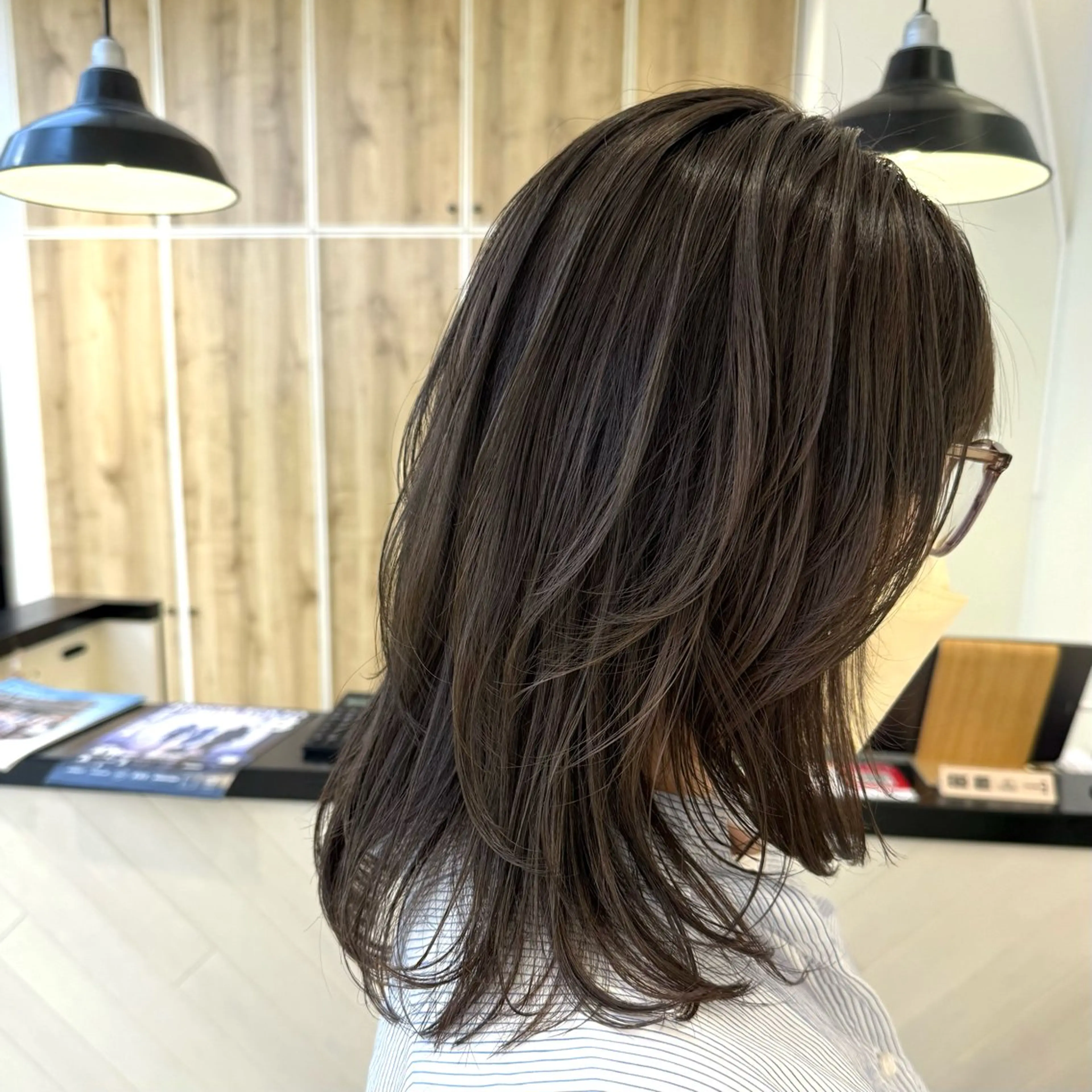 ミディアム ショートカット✂️ いぎあやかのヘアスタイル