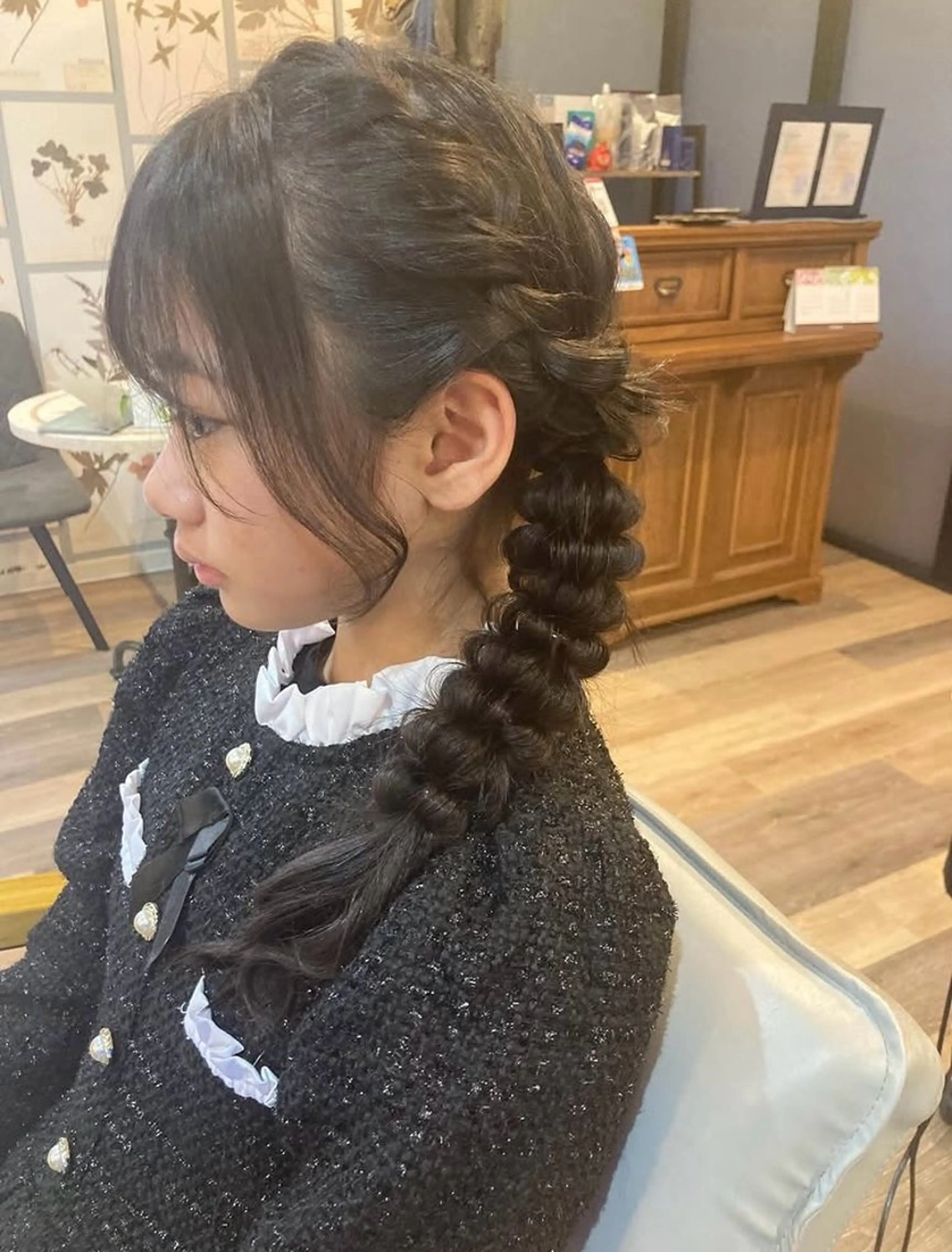 ロング ヘアセット 中野 紹江のマツエク・マツパデザイン