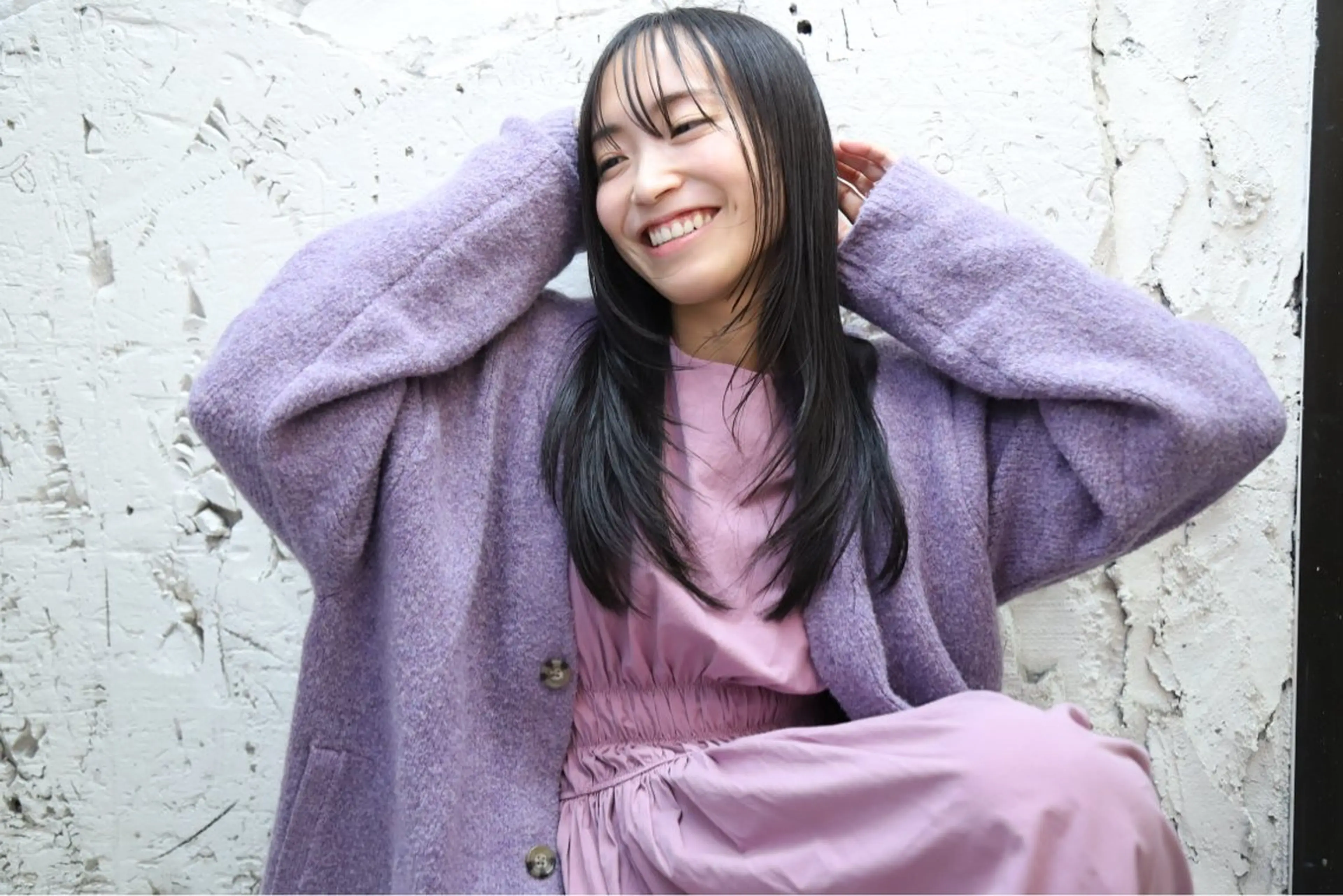 ロング 中山 泰徳のヘアスタイル