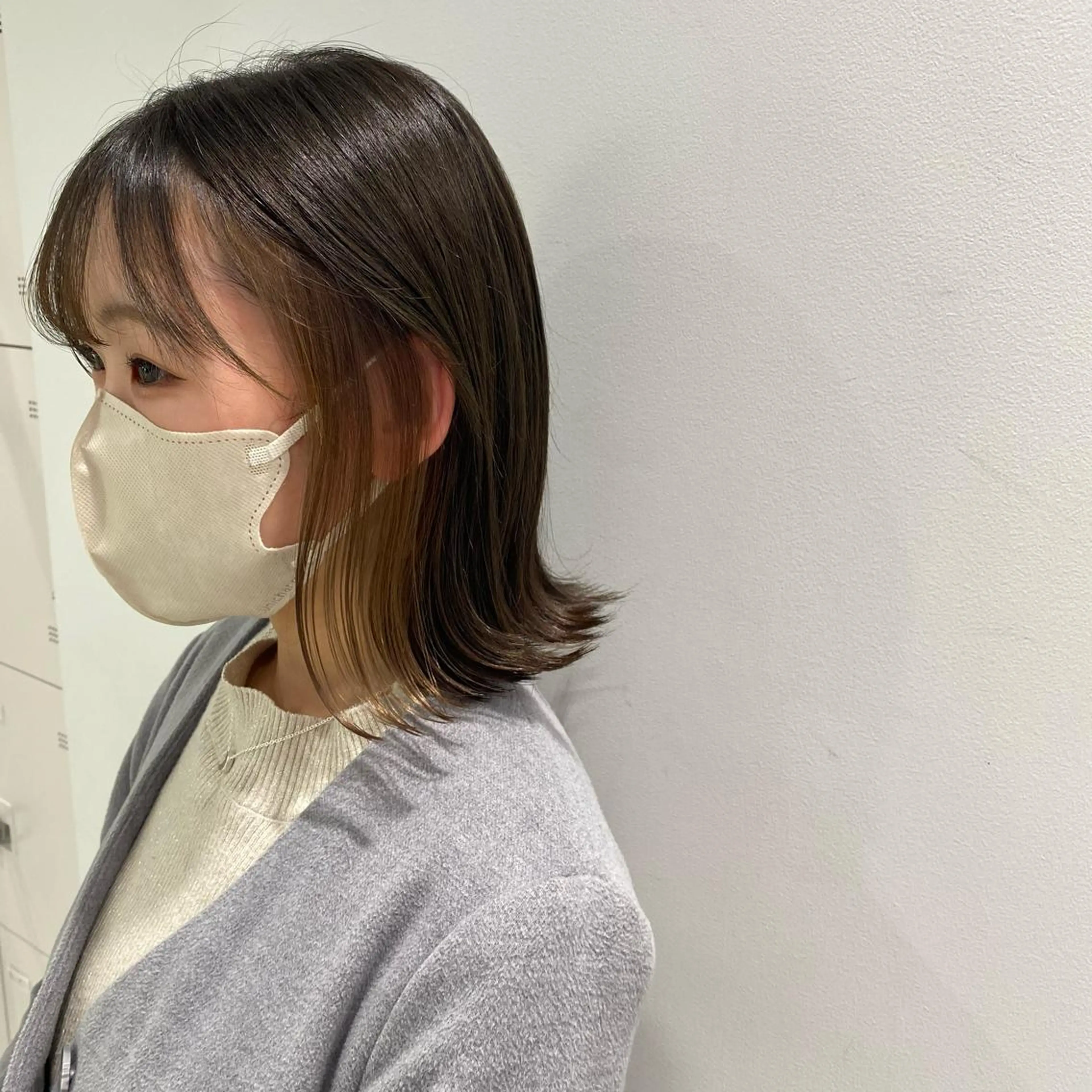 ミディアム カラー パーマ ヘアアレンジ メンズ キッズ ネイル マツエク・マツパ イヤリングカラー 💖横浜ブリーチなし 💖MIHOのヘアスタイル