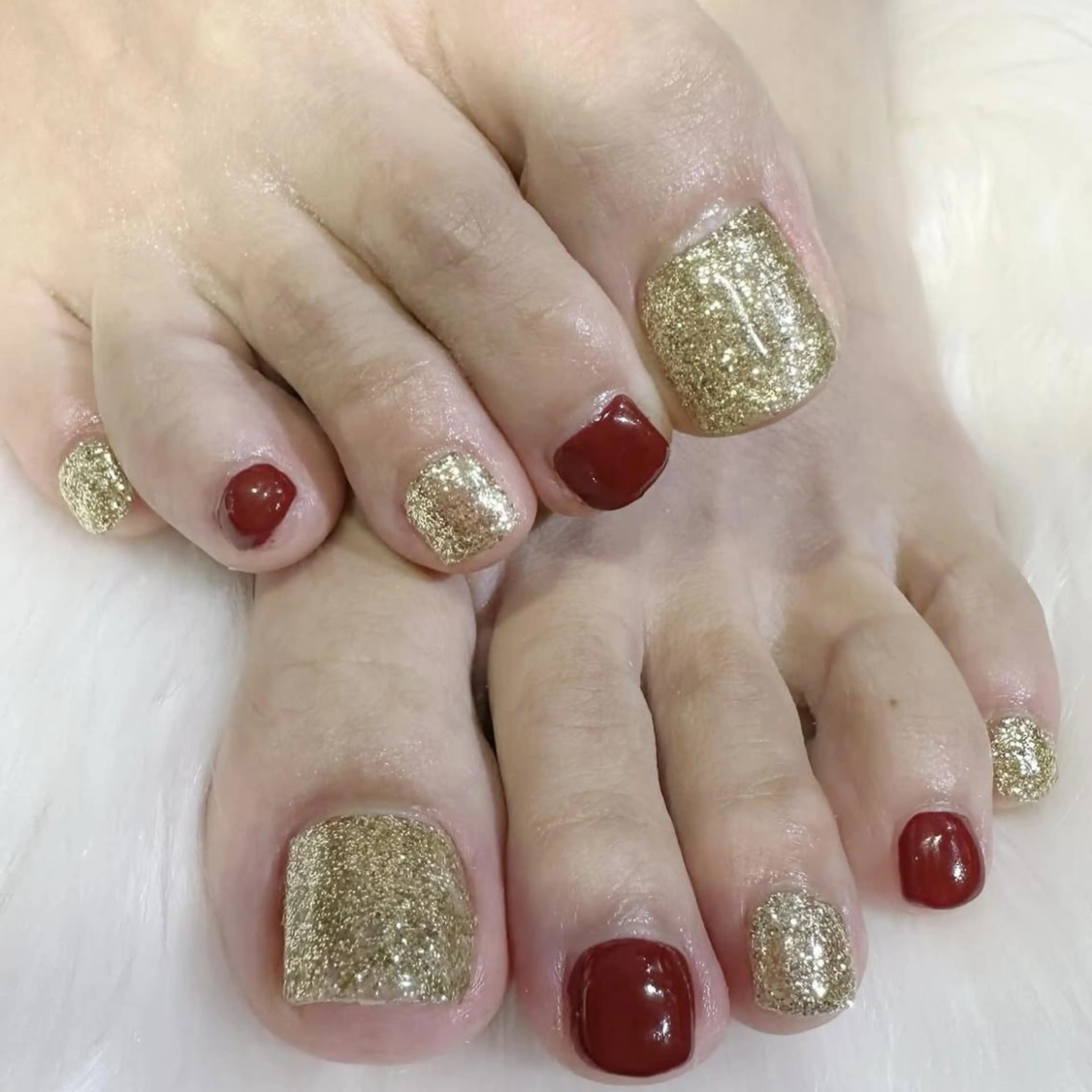 ネイル フットネイル ★ジェルネイル★ 伊勢崎【KARAT】のネイルデザイン