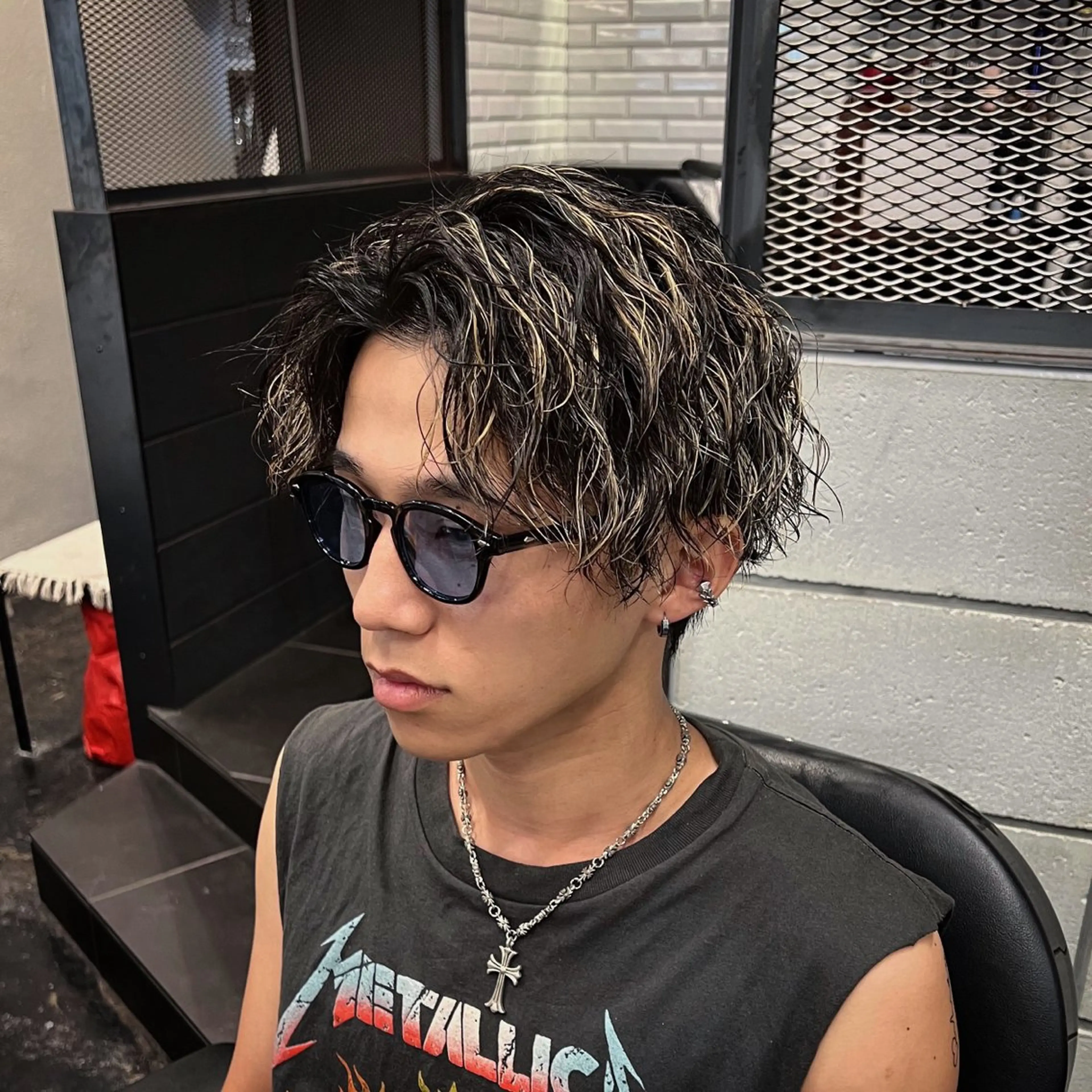 【新規限定❤️‍🔥】メンズカット＋ツイストスパイラルパーマ＋内部補修トリートメントの写真