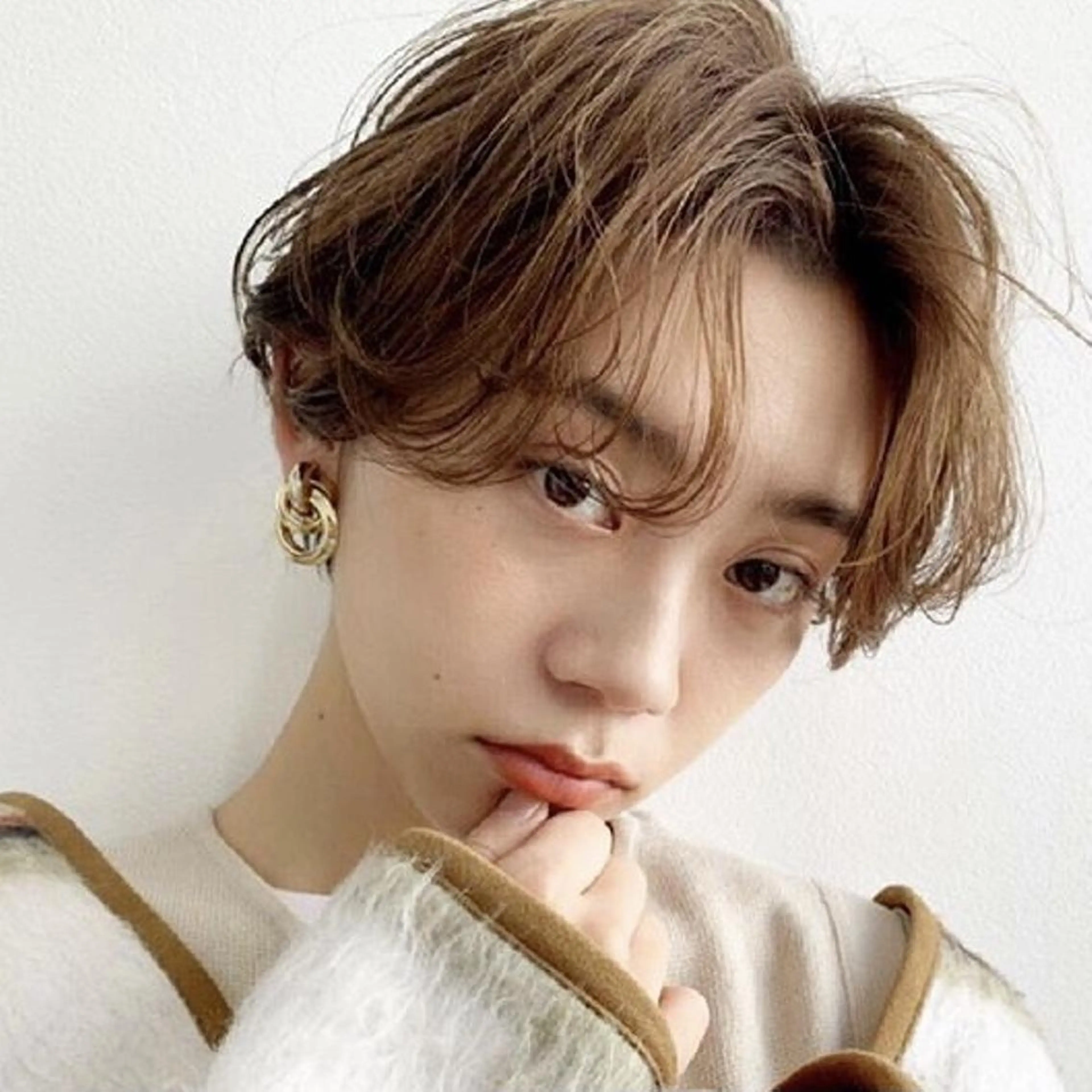 ミディアム ヘアアレンジ ミディアムパーマ ボブ ハイライト 髪質改善 縮毛矯正 オーダー  府中のヘアスタイル