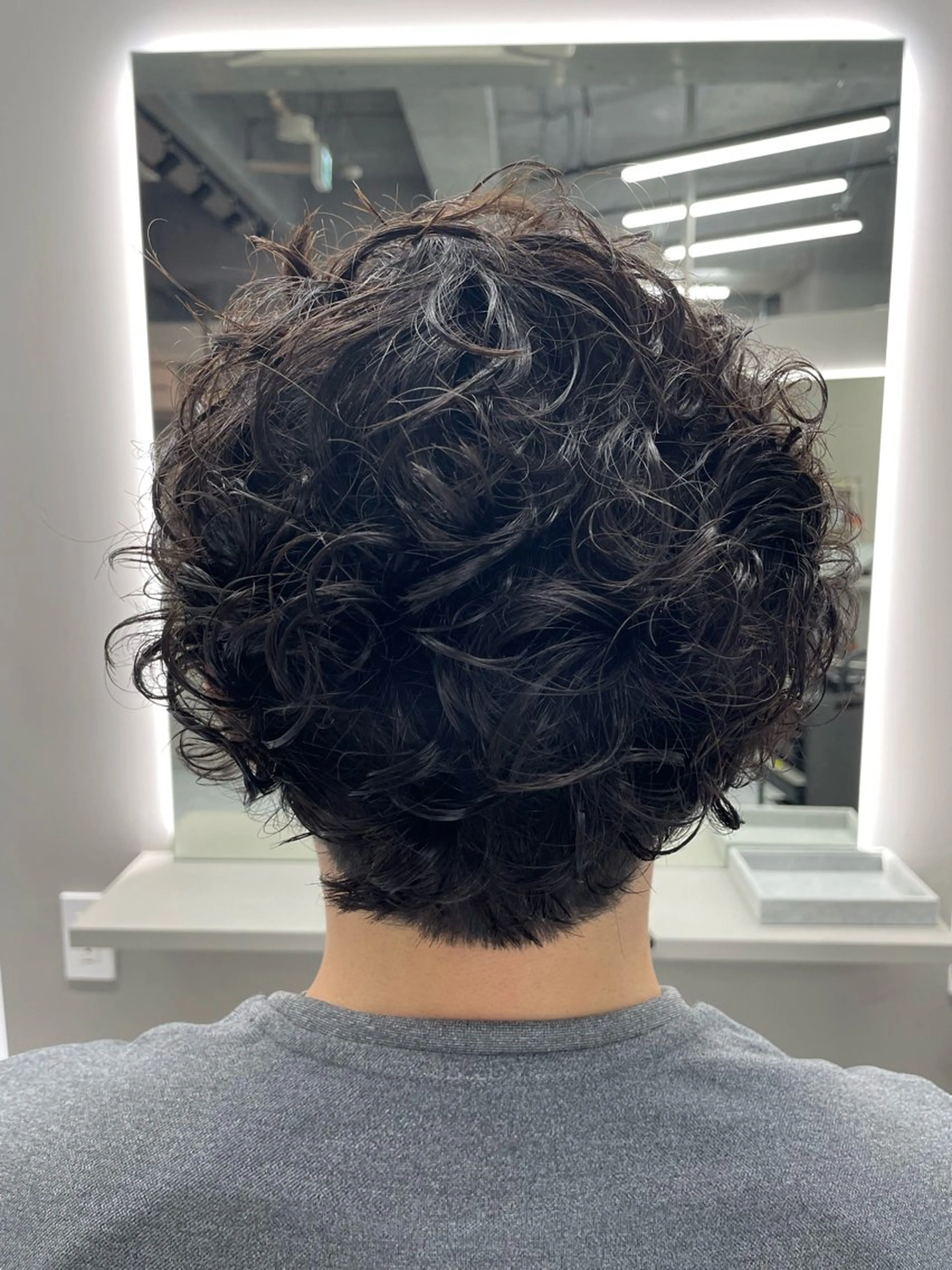 ショート パーマ メンズ メンズパーマ ✨中野✨髪質改善✨ 野口虎剛のヘアスタイル