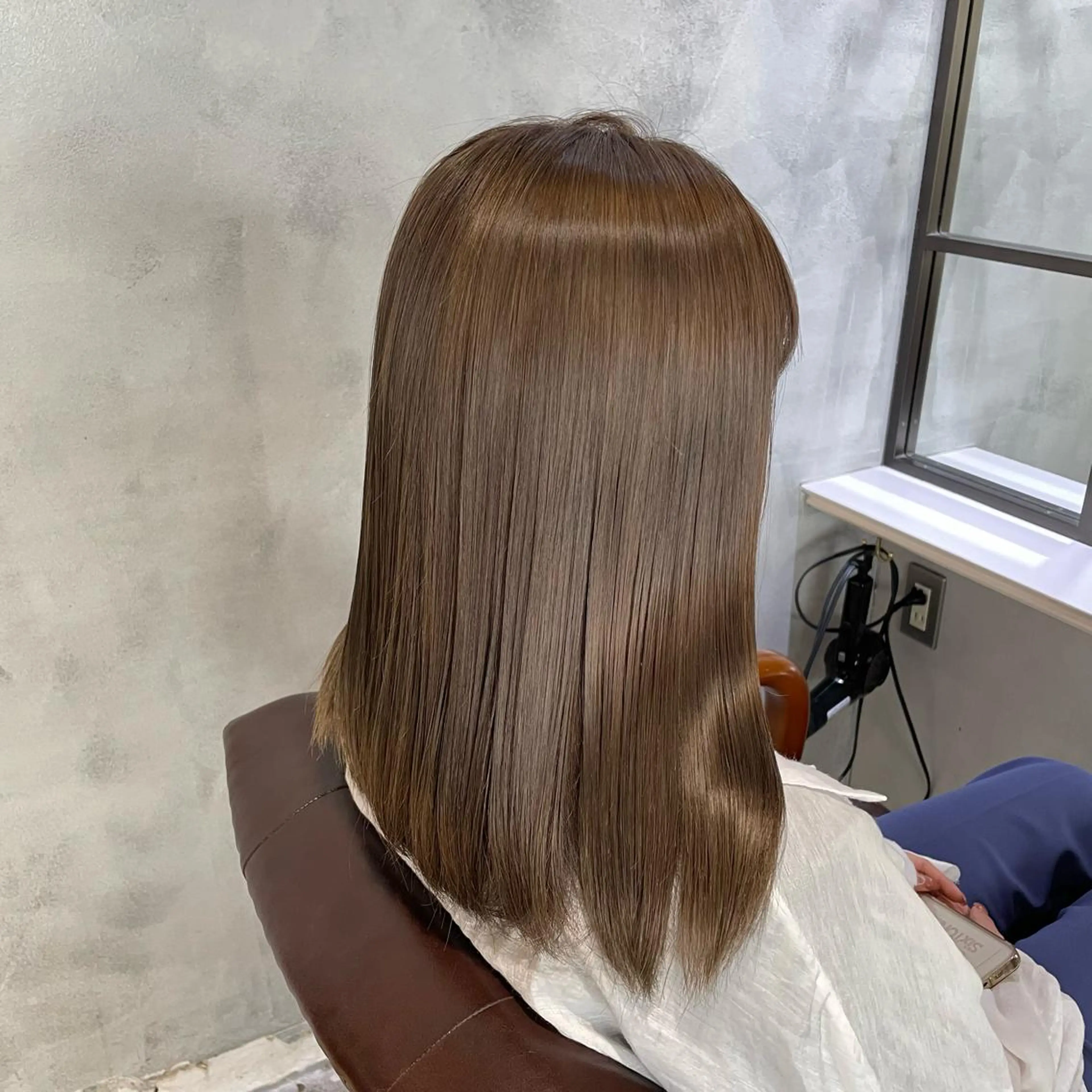 ミディアム カット ヘアカラー トリートメント 【必ず似合わせます】 川口航平のヘアスタイル