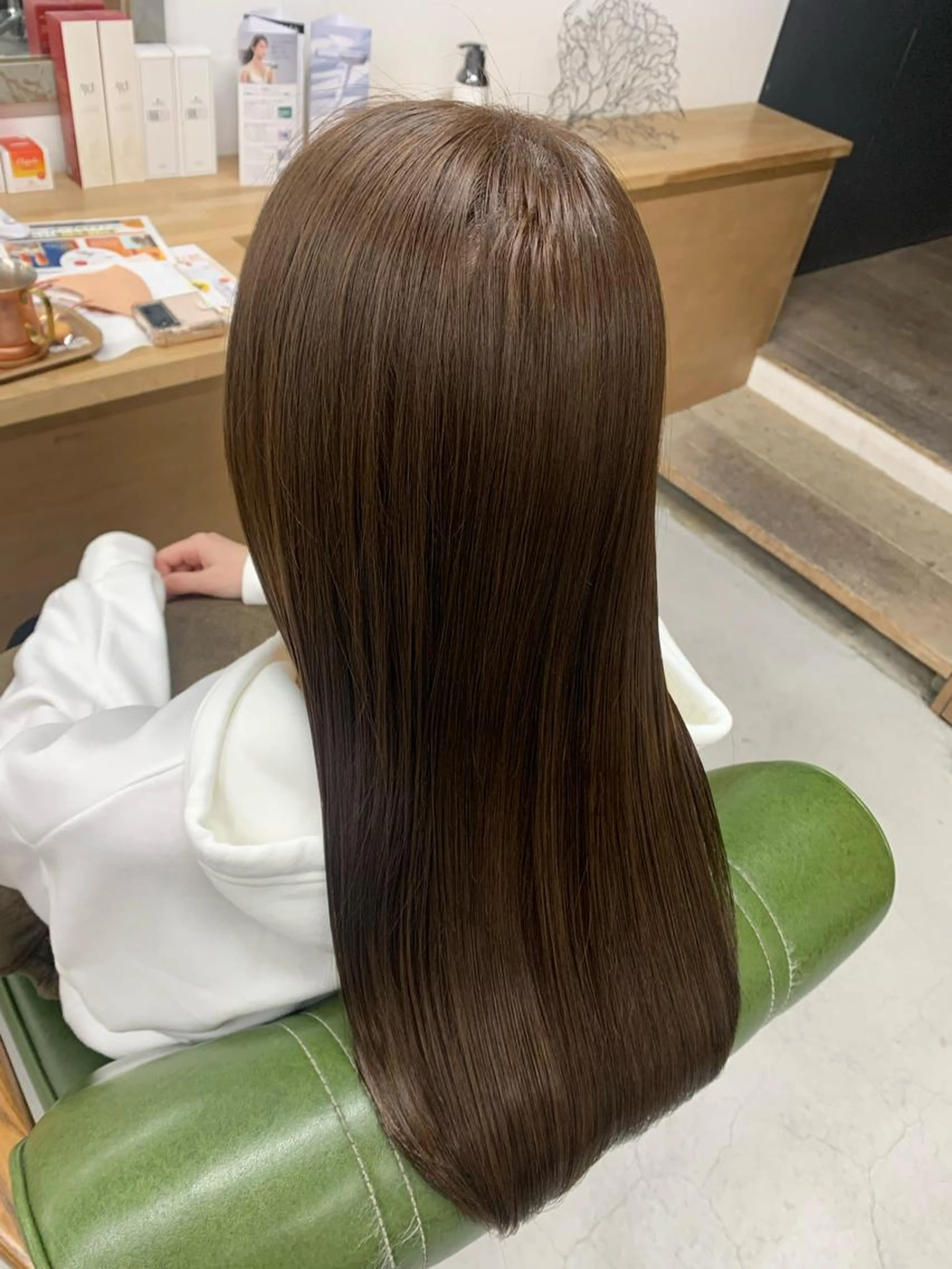 カット➕髪質改善カラー🧡の写真