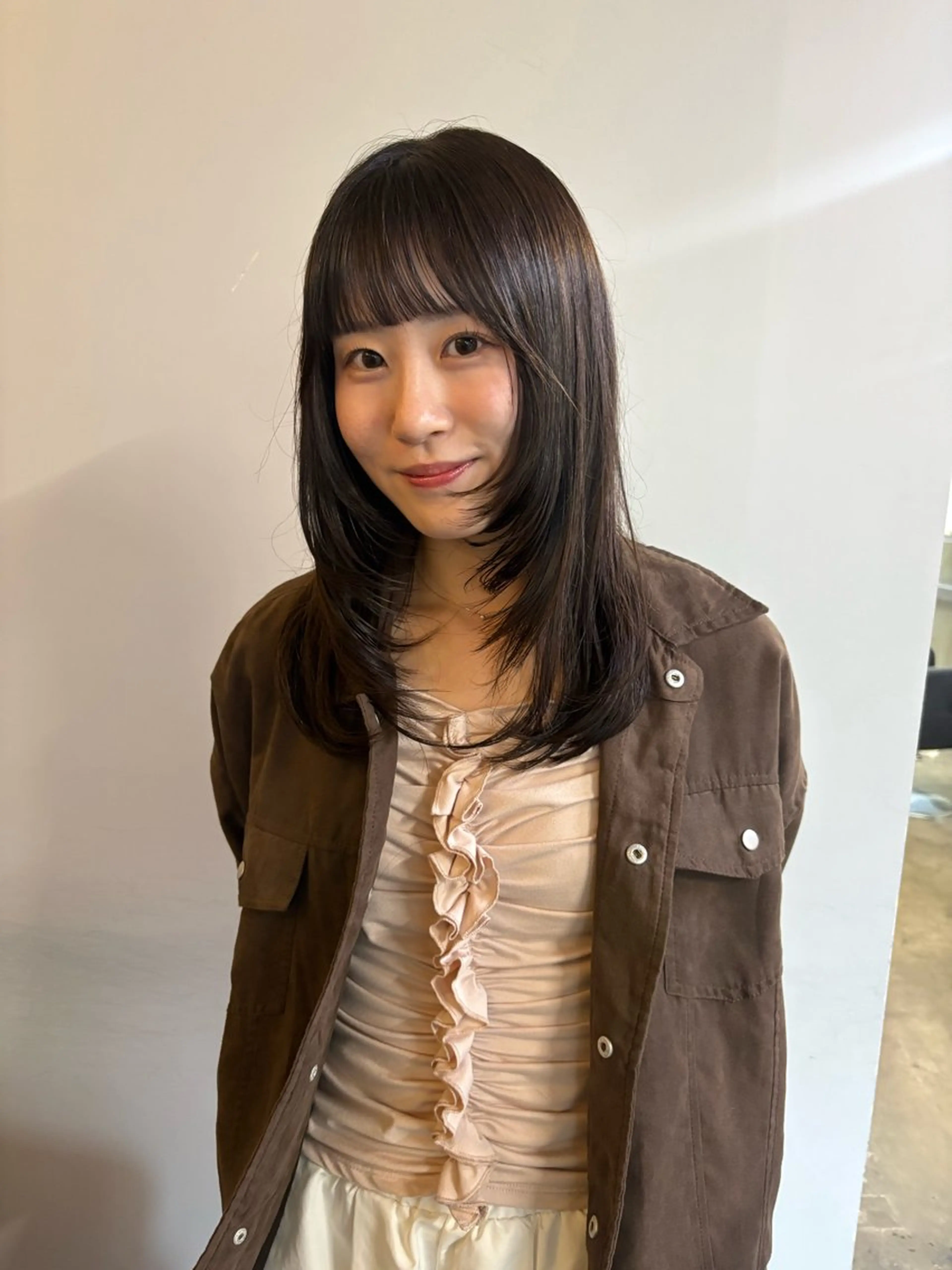 ロング カラー ハイトーン レイヤー🎀meiのヘアスタイル