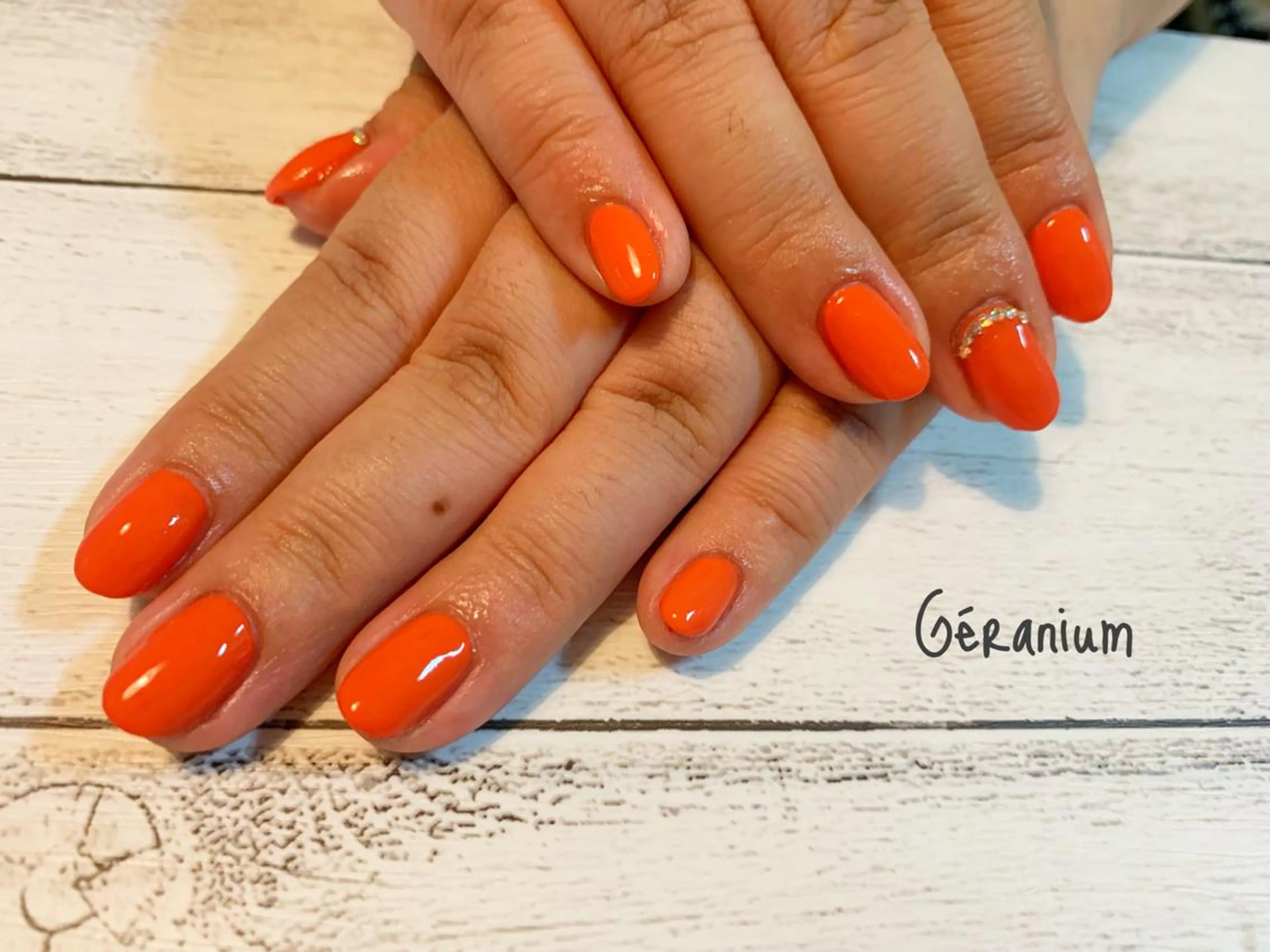 ネイル ハンドネイル GéRanium Harukaのネイルデザイン