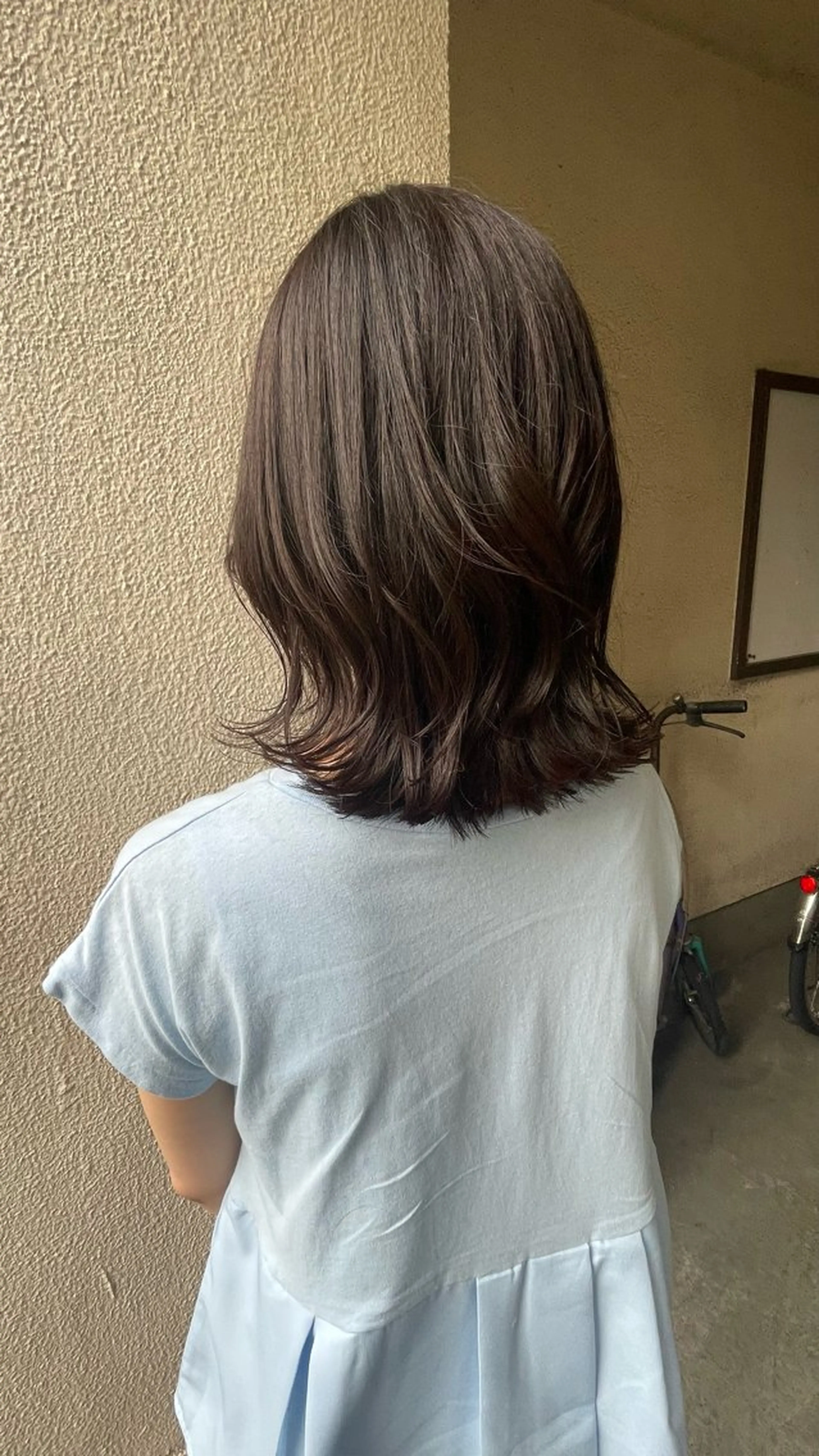 🍀艶髪透明感🍀透明感ワンカラー【赤みを抑えた柔らかい色味に◎】の写真