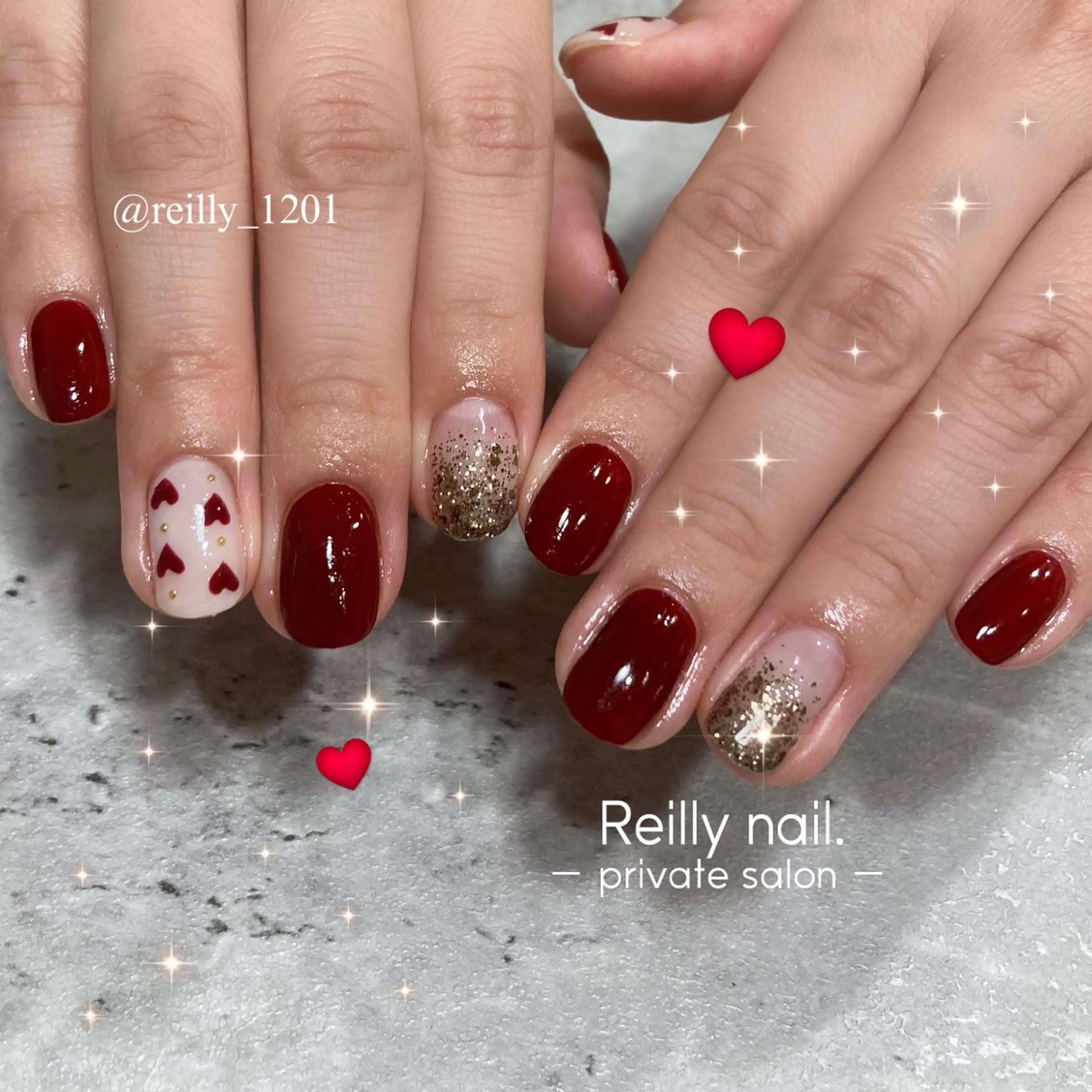 ネイル ハンドネイル Reillynail みさきのネイルデザイン