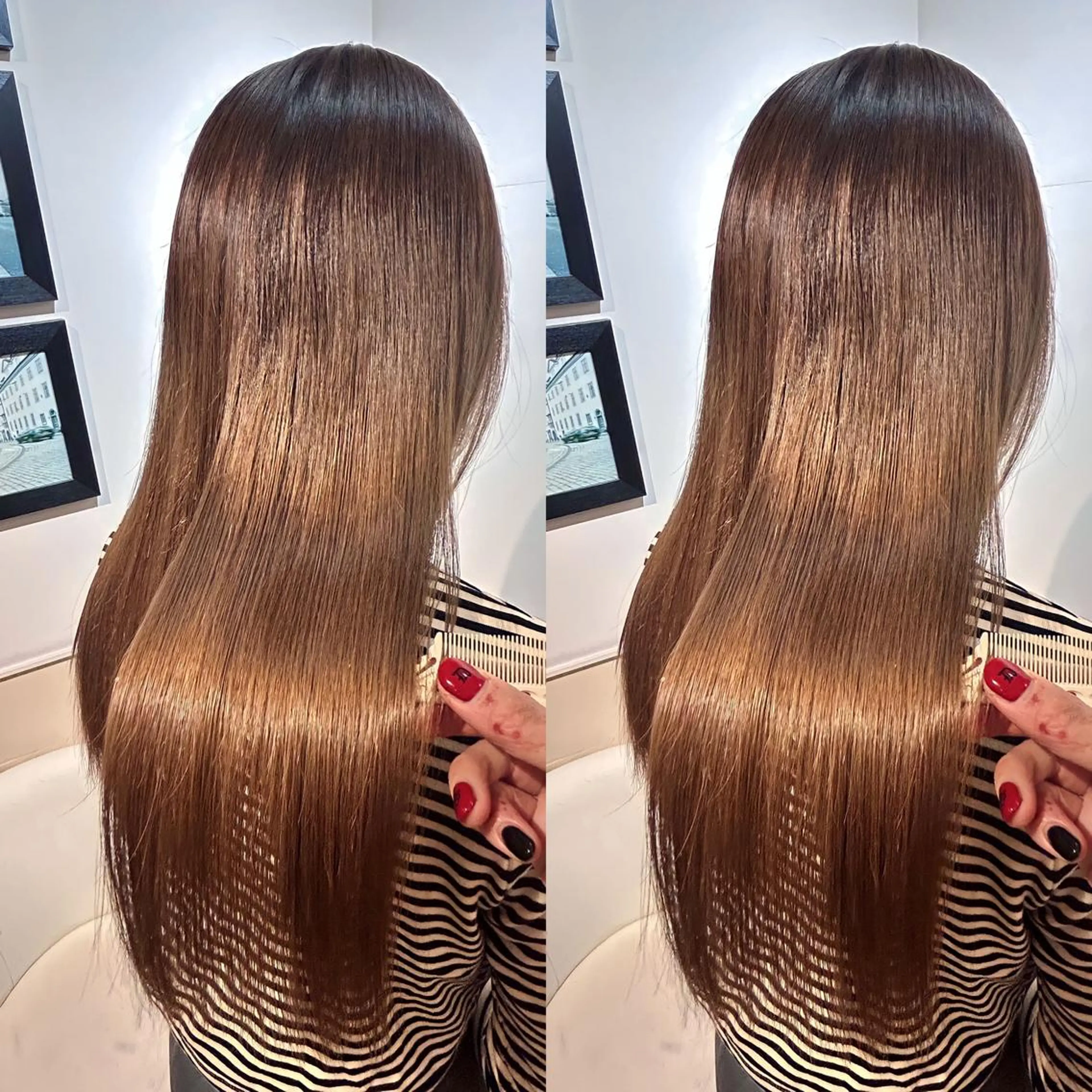 ロング カラー 髪質改善 店長✨髪質改善✖️ 透明感カラー／純大のヘアスタイル