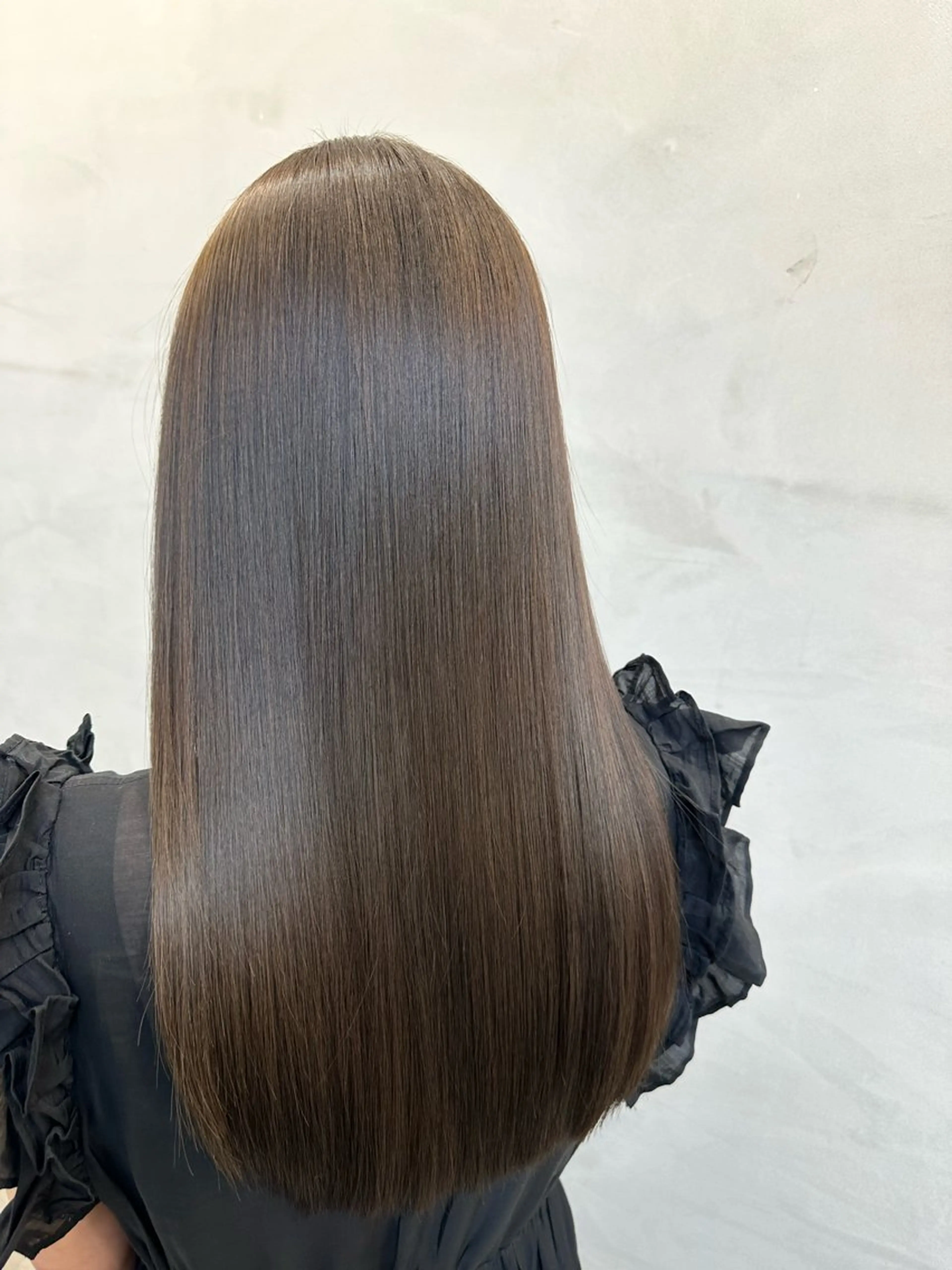 自分史上最高のツヤ髪に 🧡 髪質改善TR+髪質改善inケアカラー+カット ✨の写真