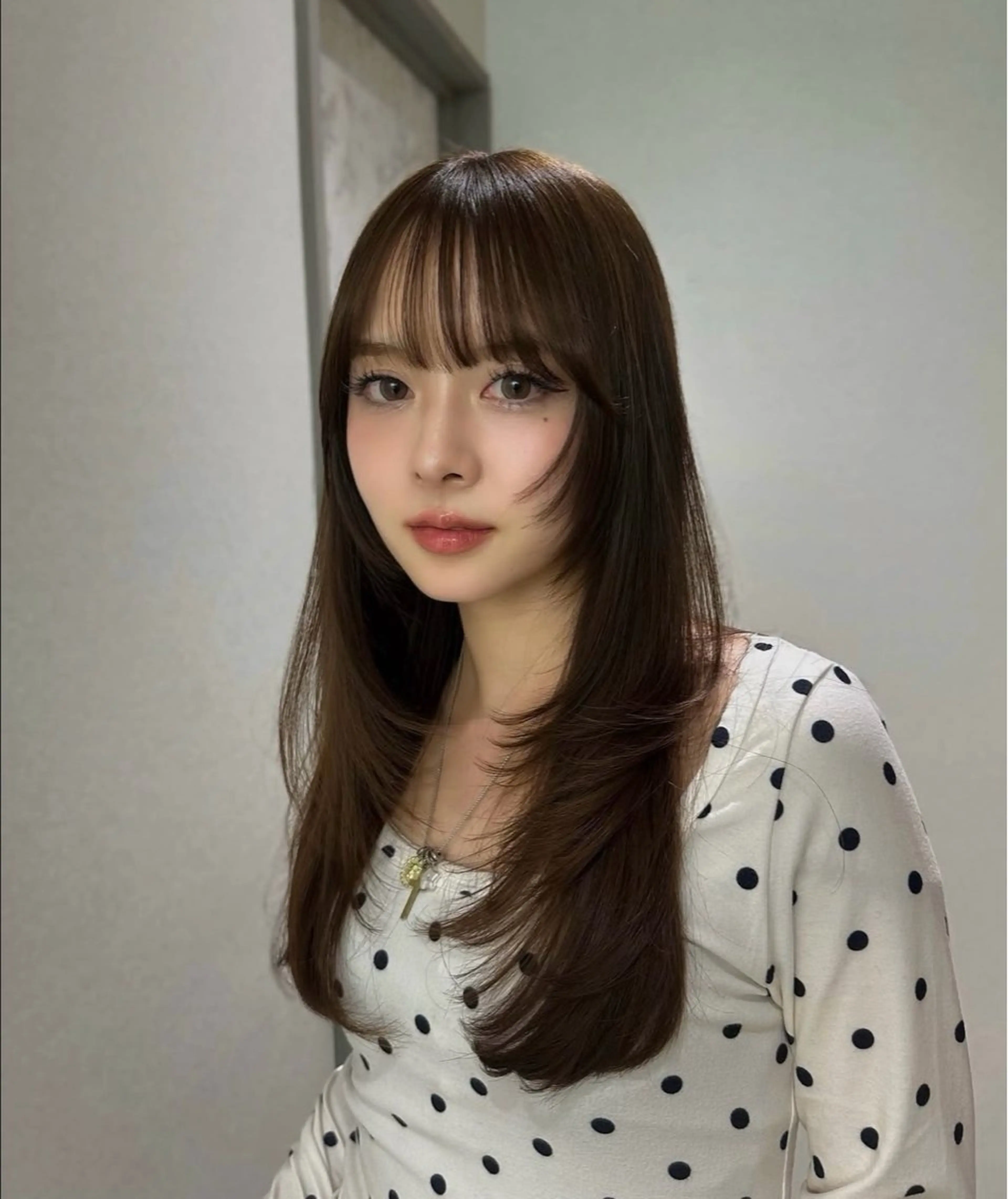 ロング ヘアセット 韓国再現ヘア🇰🇷 /COA 夏泉のヘアスタイル