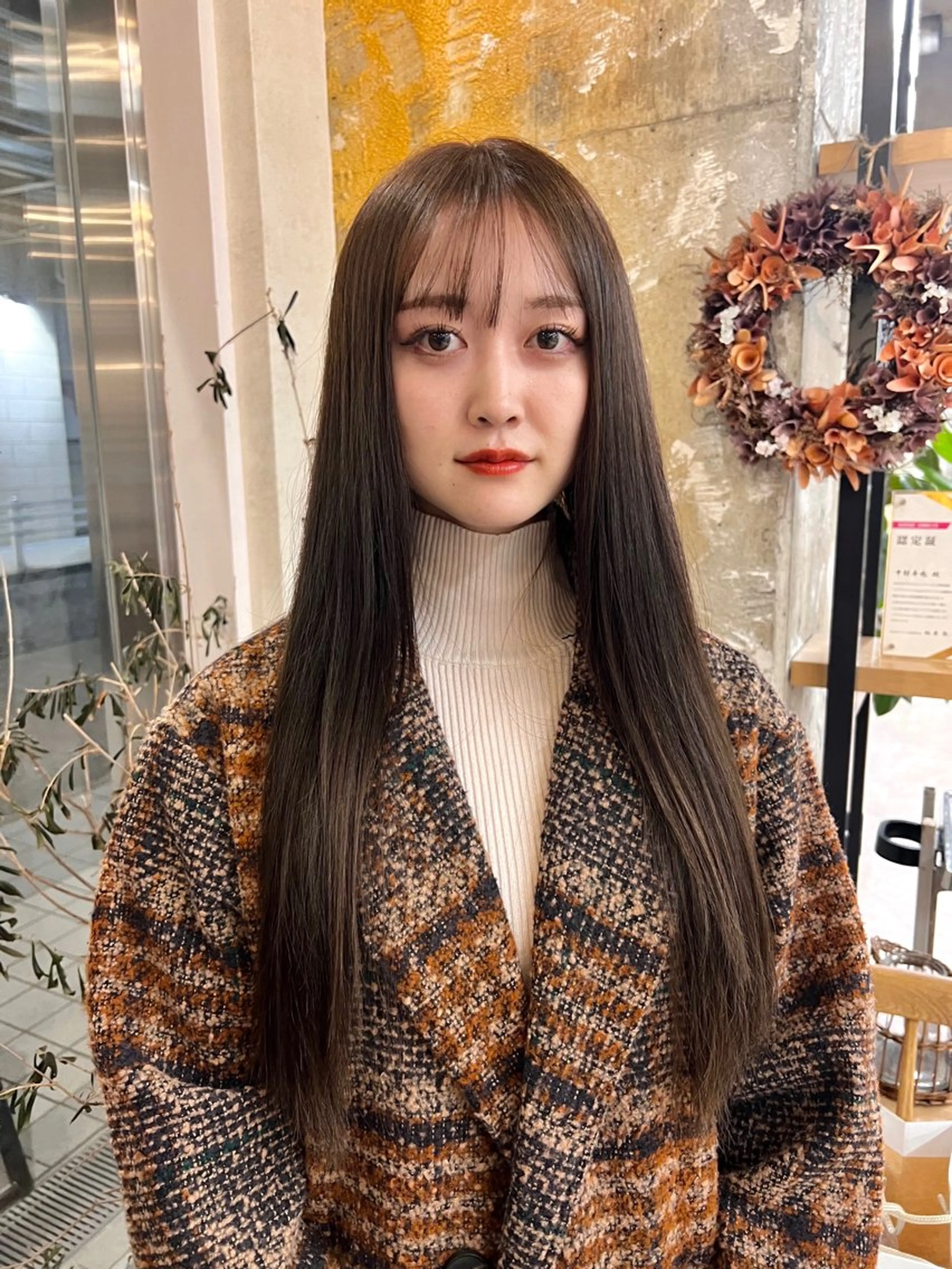 ロング 髪質改善/レイヤー 暖色/shiinaのヘアスタイル