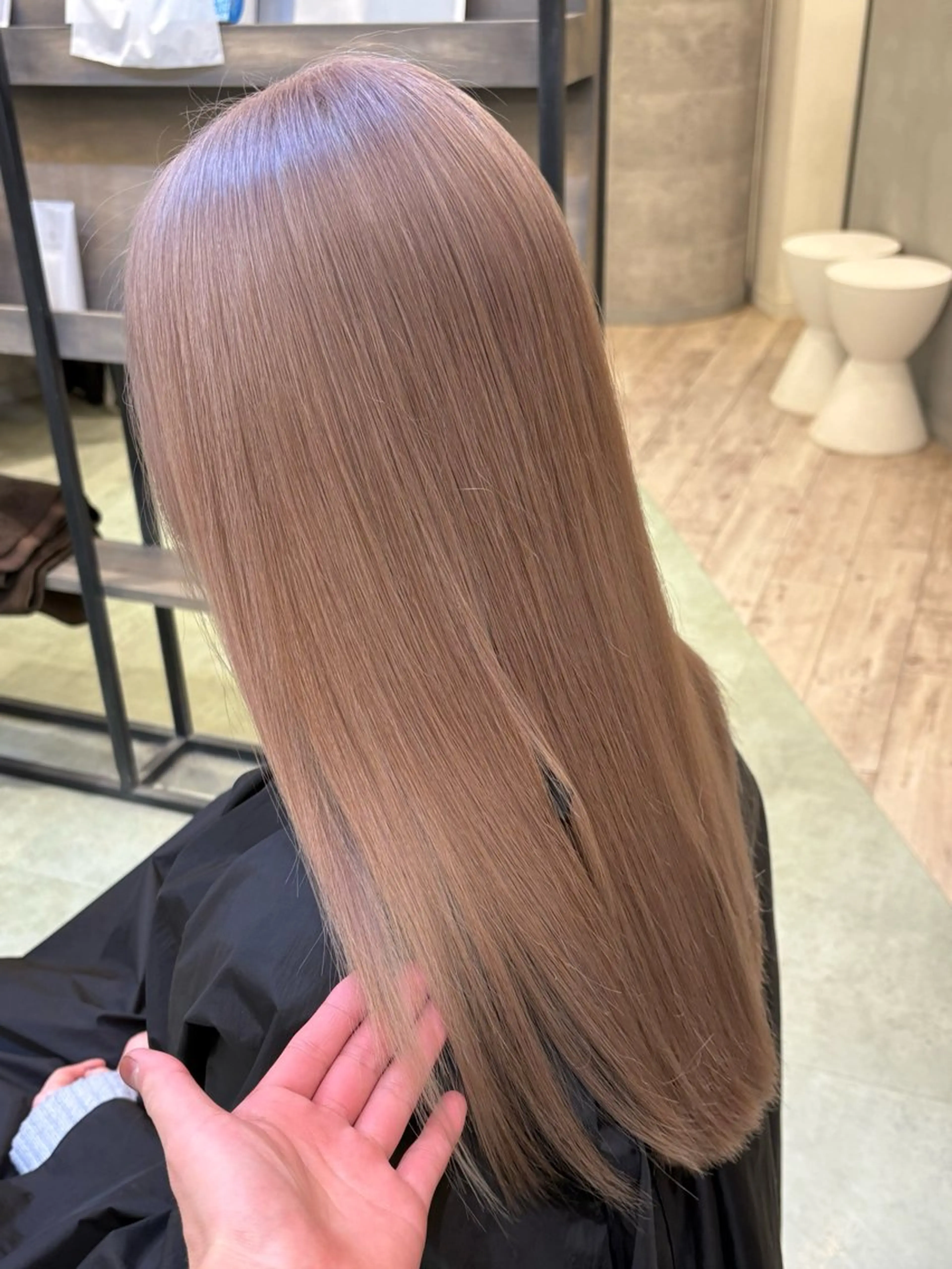 ロング ヘアカラー ケアブリーチ🌟 ♢WATARU♢のヘアスタイル