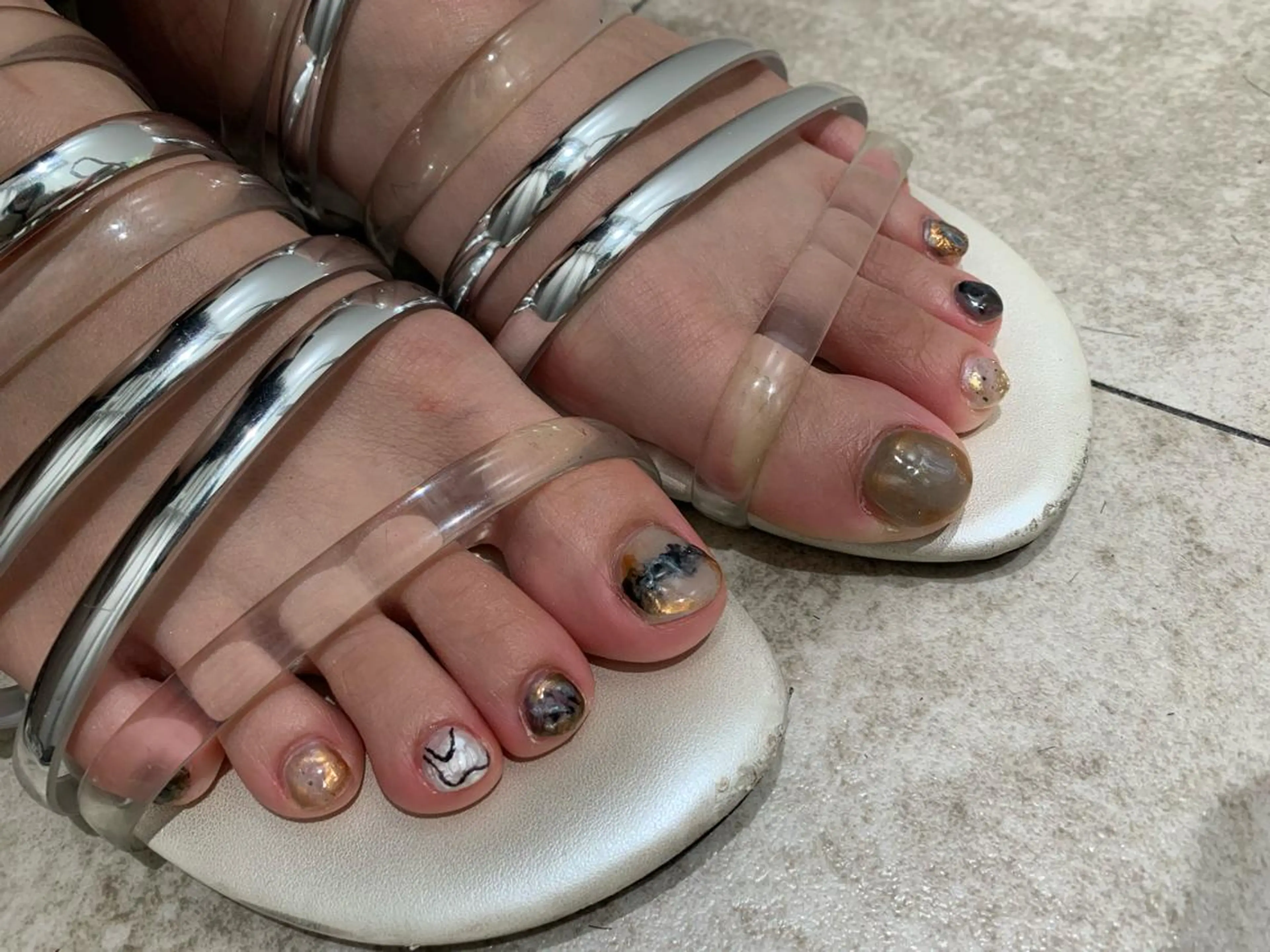 フットネイル/アートし放題🎨🖼【オフなし】の写真