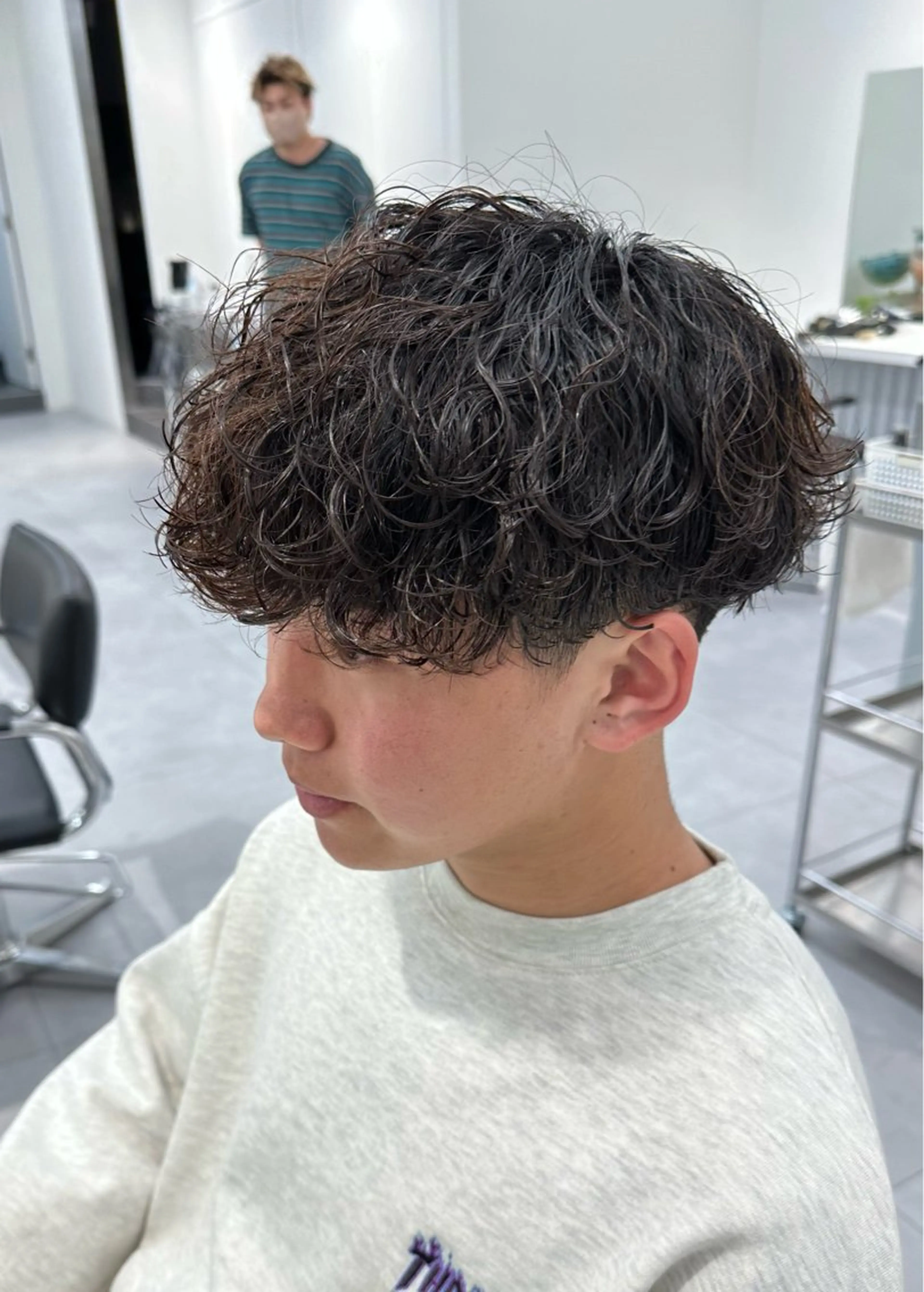 メンズ カット パーマ Ace men's salon 名駅店所属・そら/Ace栄 スパイキー/パーマのヘアスタイル