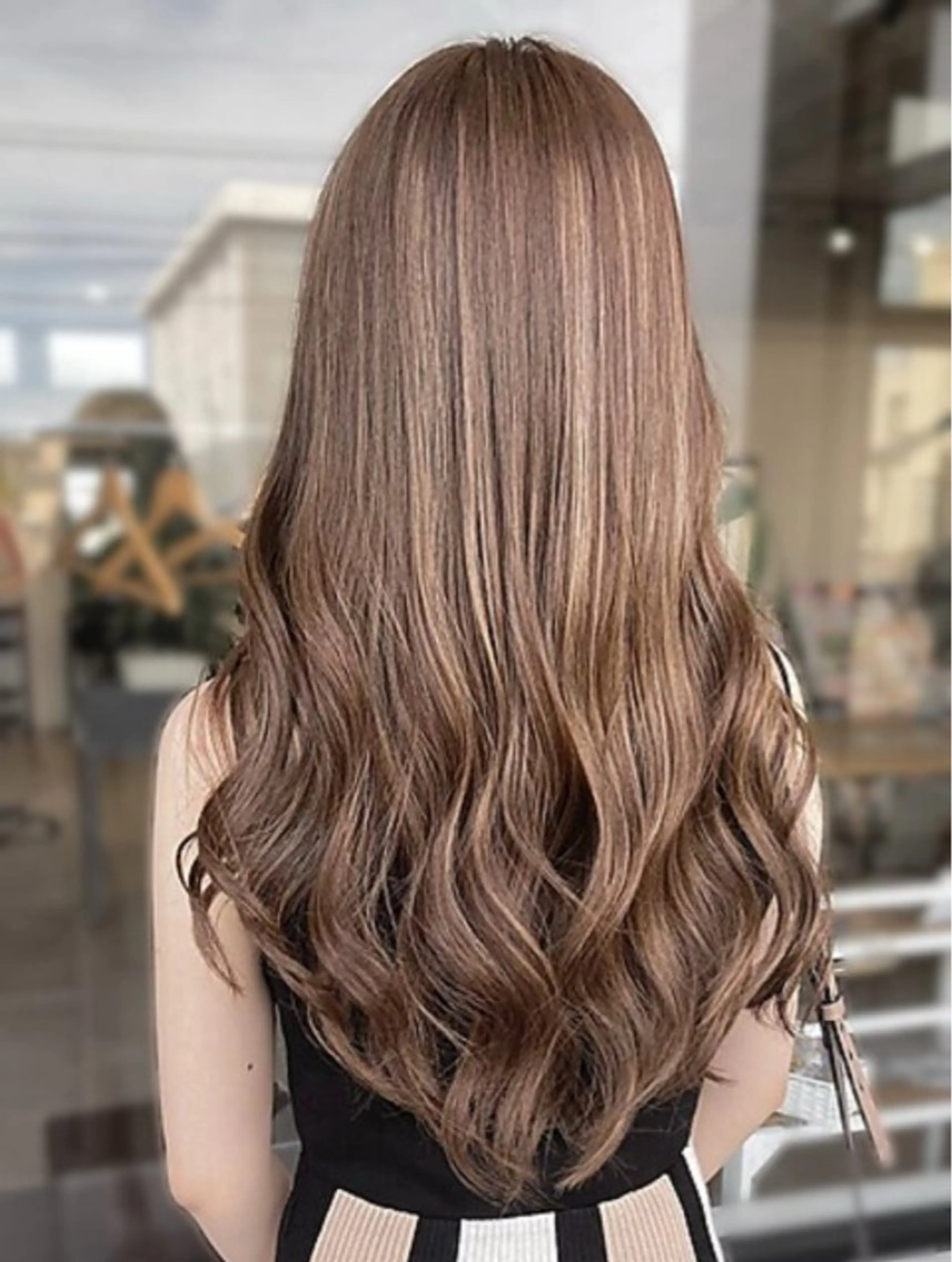 ロング カット ヘアカラー トリートメント 【元住吉の艶髪の神様 】モリモト💓のヘアスタイル