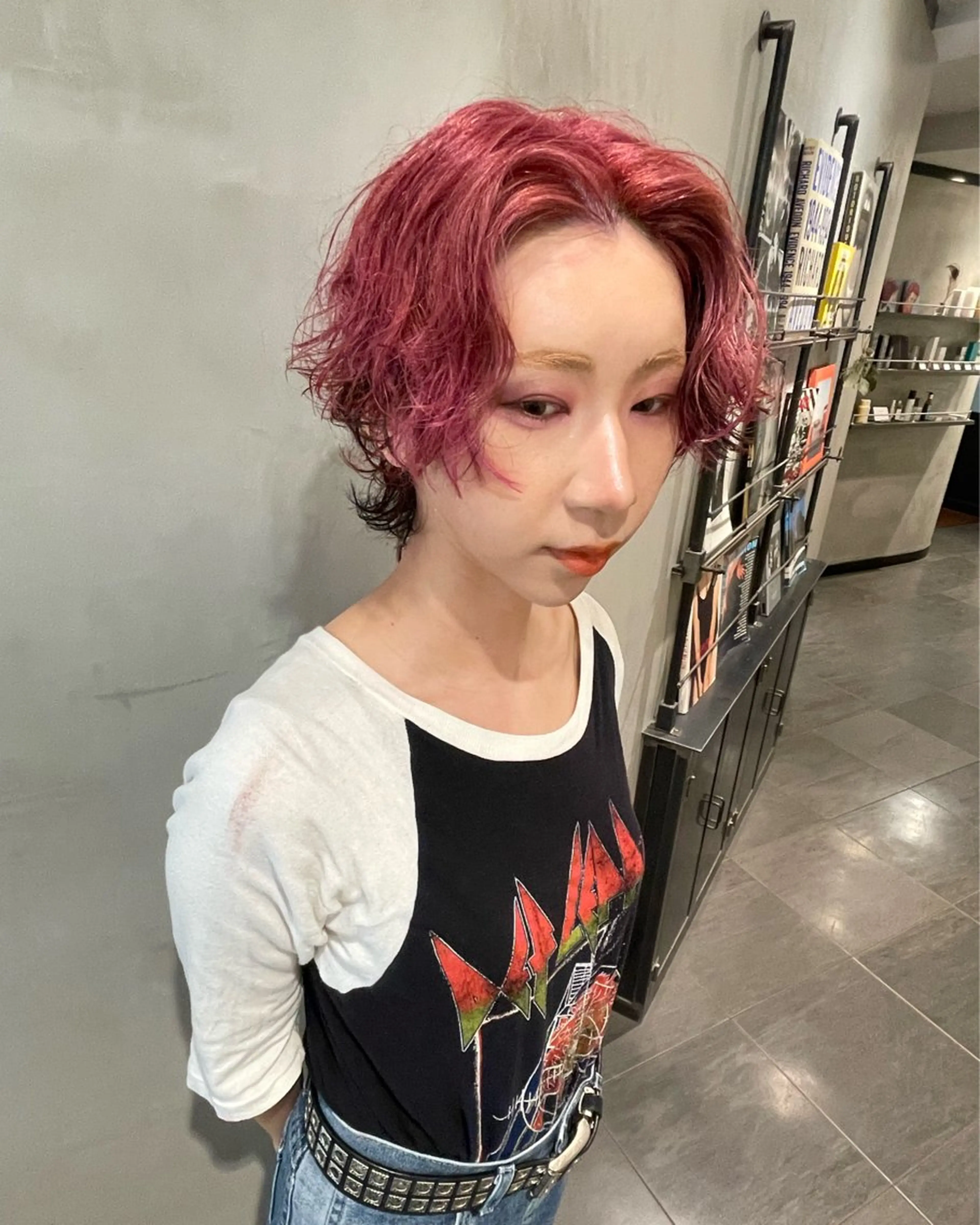 ショート カラー カット ヘアカラー トリートメント 優作 〜圧倒的信頼〜のヘアスタイル