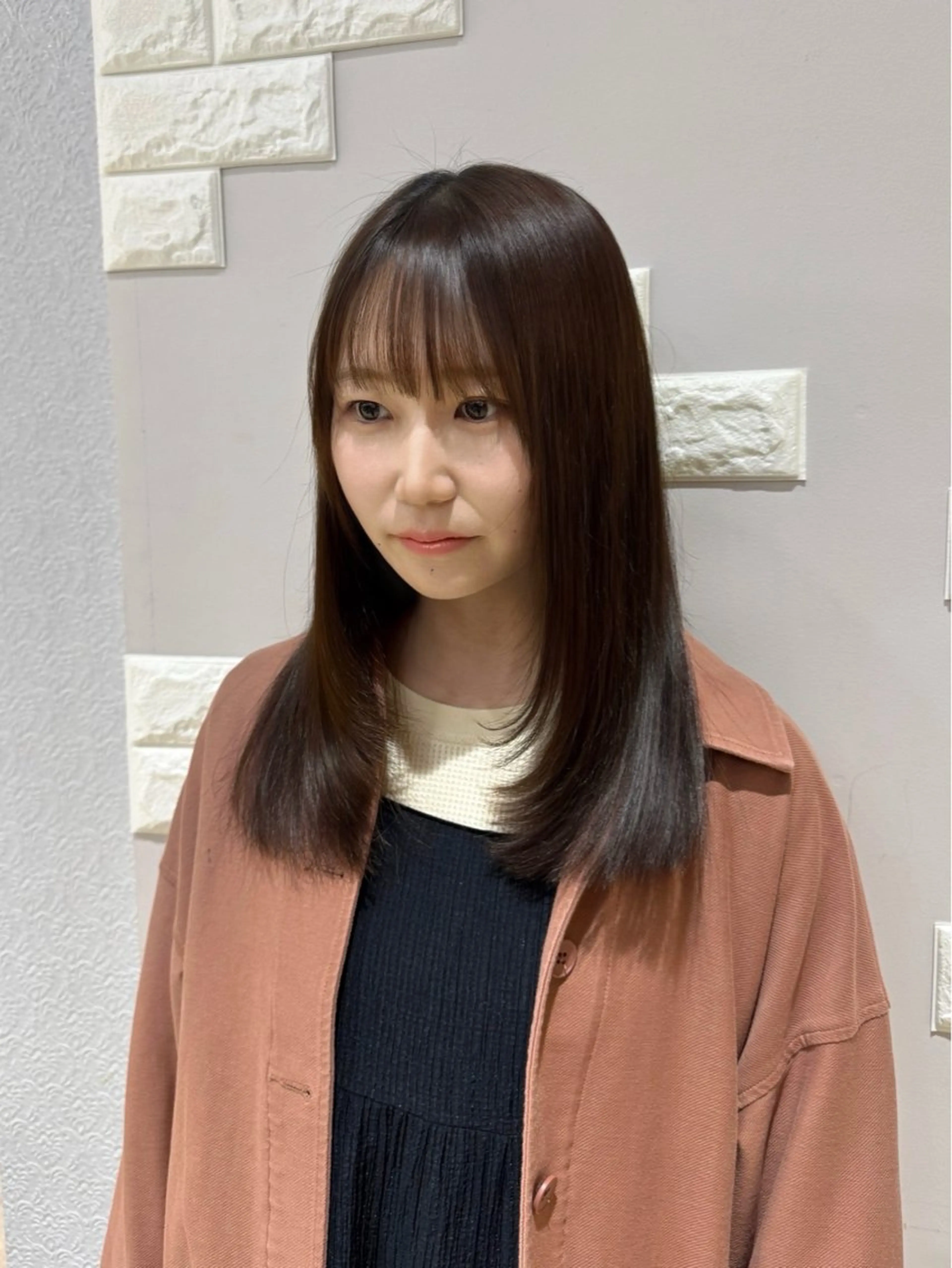 ミディアム 川口 華菜🦋のヘアスタイル
