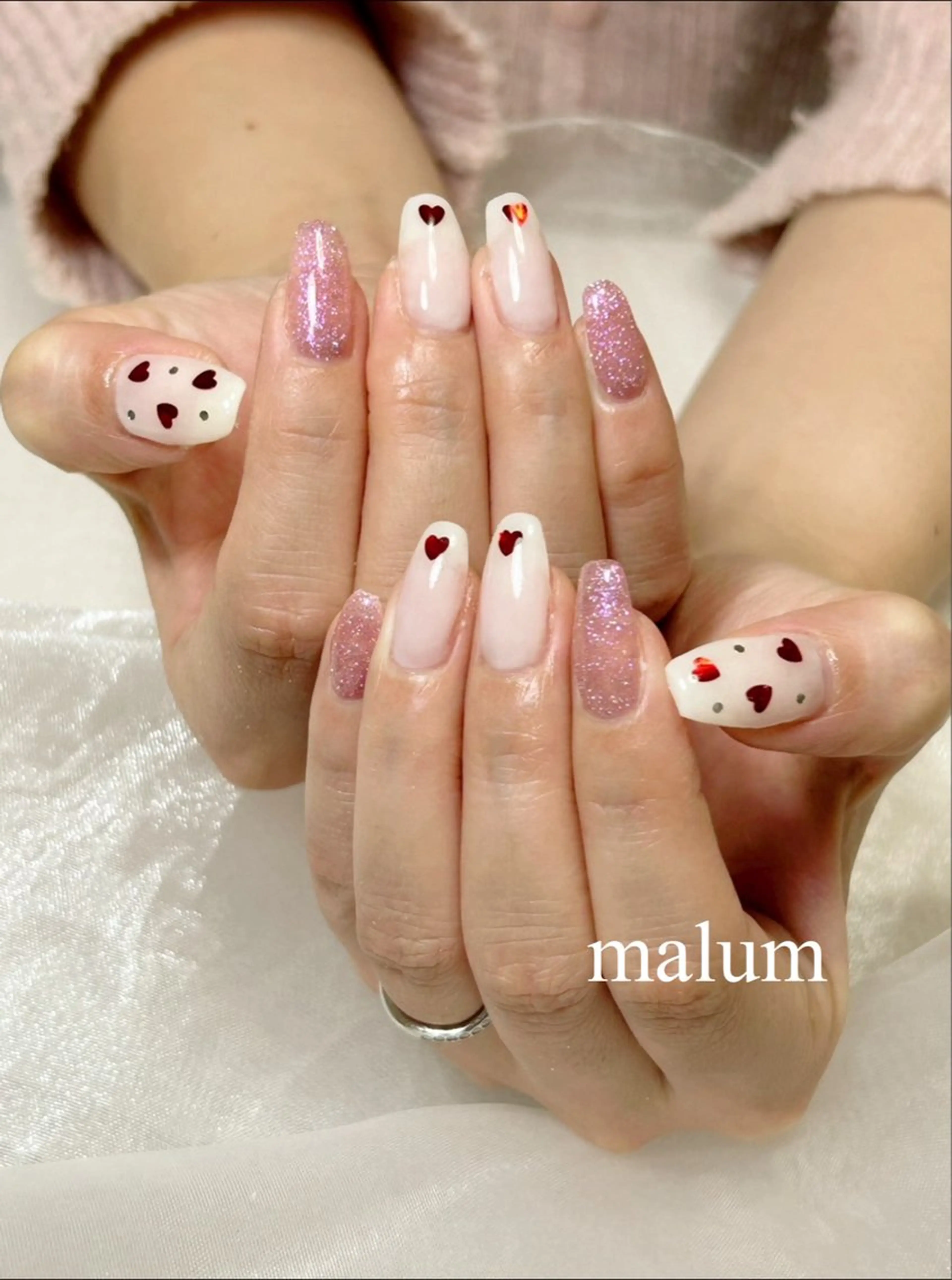 ネイル ハンドネイル malum nailのネイルデザイン