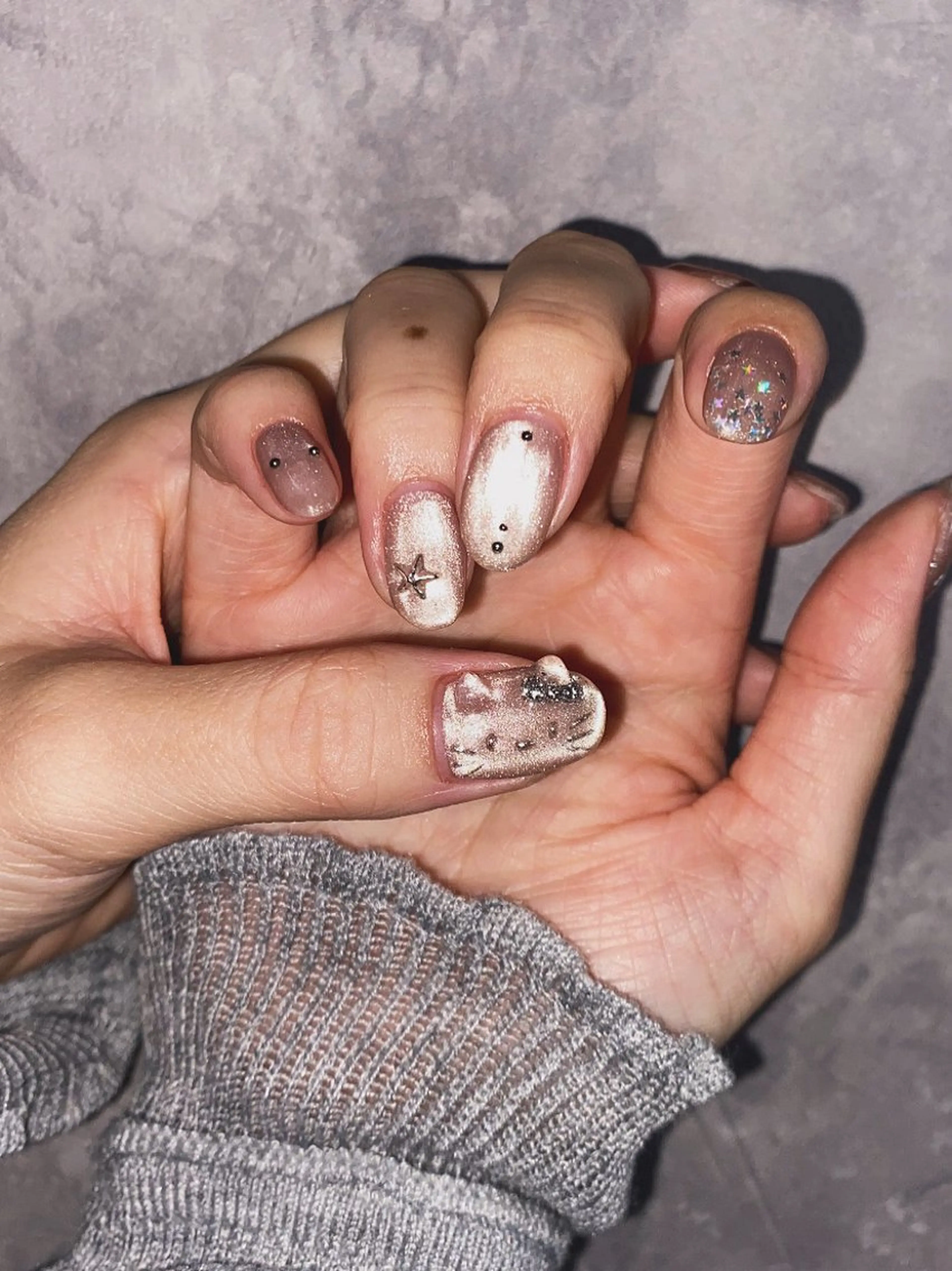 ハンド持ち込みデザイン160分(オフあり)の写真