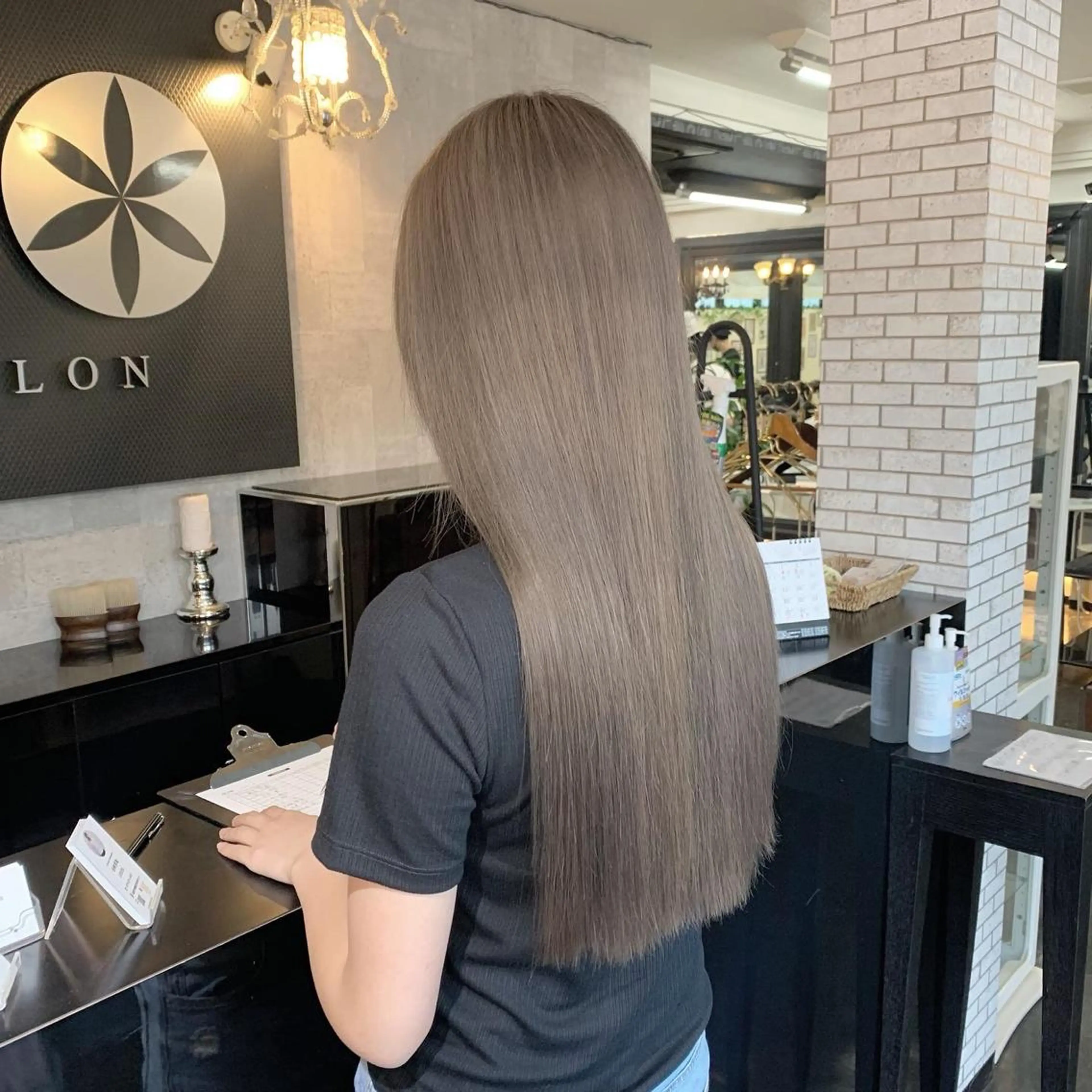 ロング 縮毛矯正 actanoid etto所属・佐藤 香太のヘアスタイル