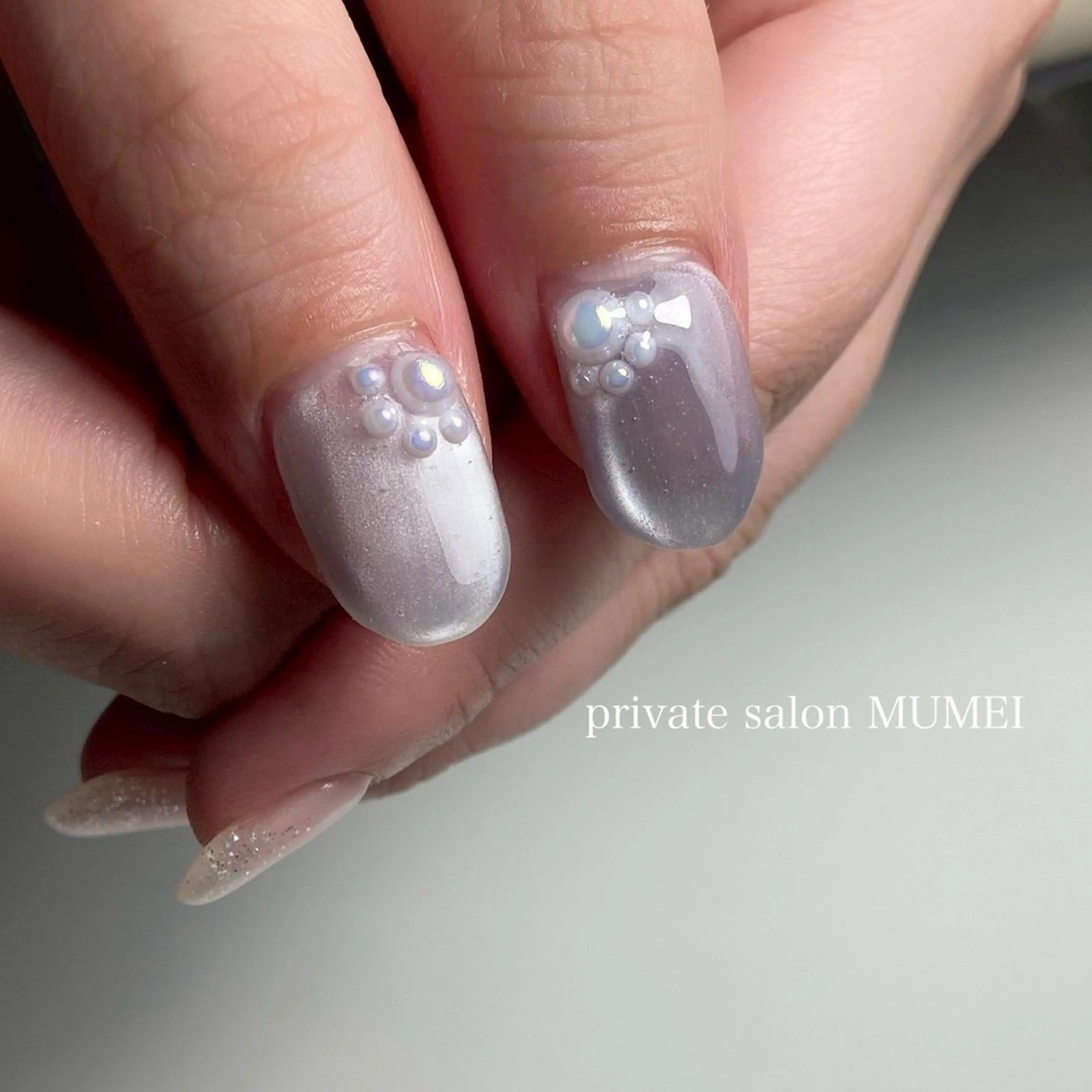 ネイル ハンドネイル private salon MUMEI所属・🫧 KAORIのネイルデザイン