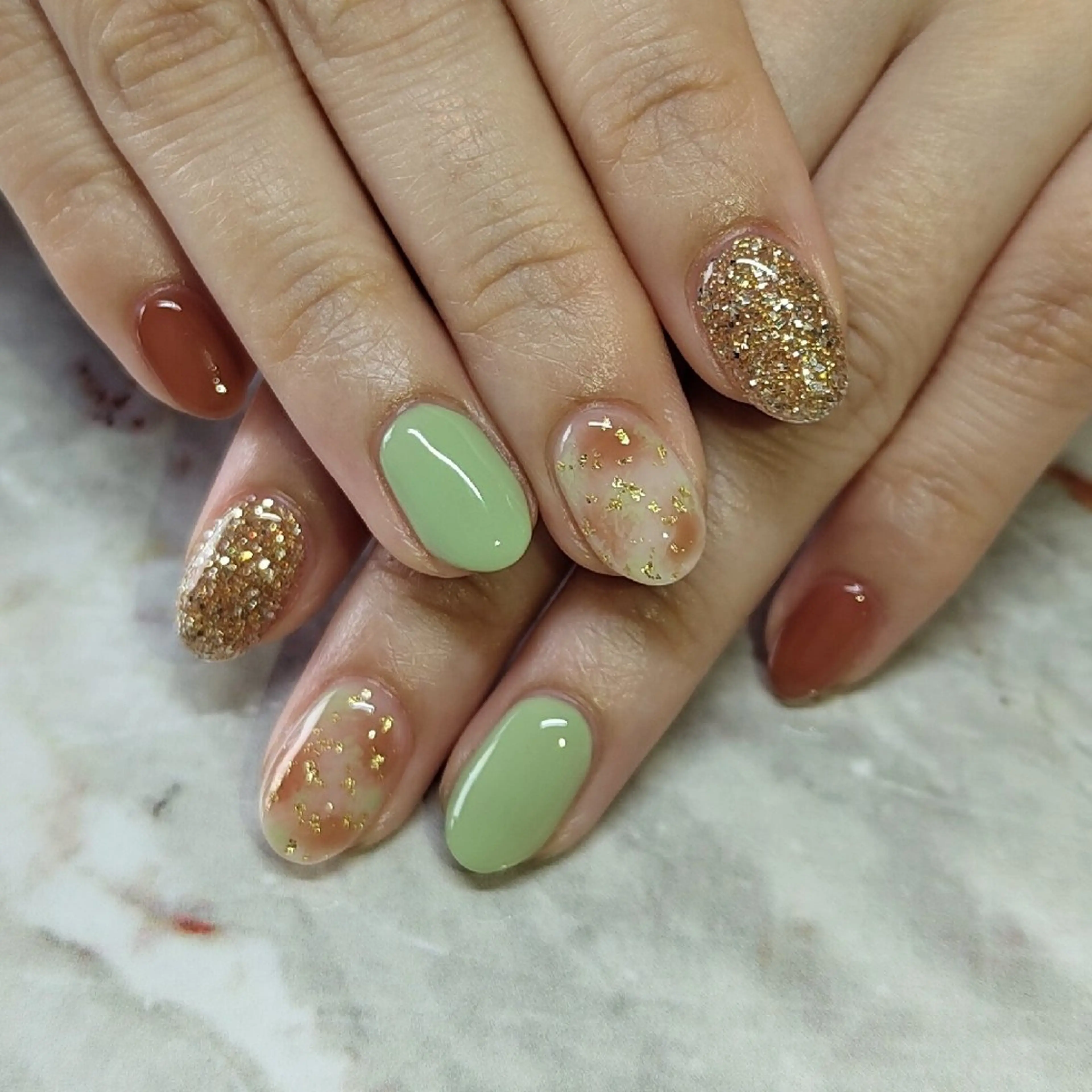 ネイル ハンドネイル mg nailのネイルデザイン
