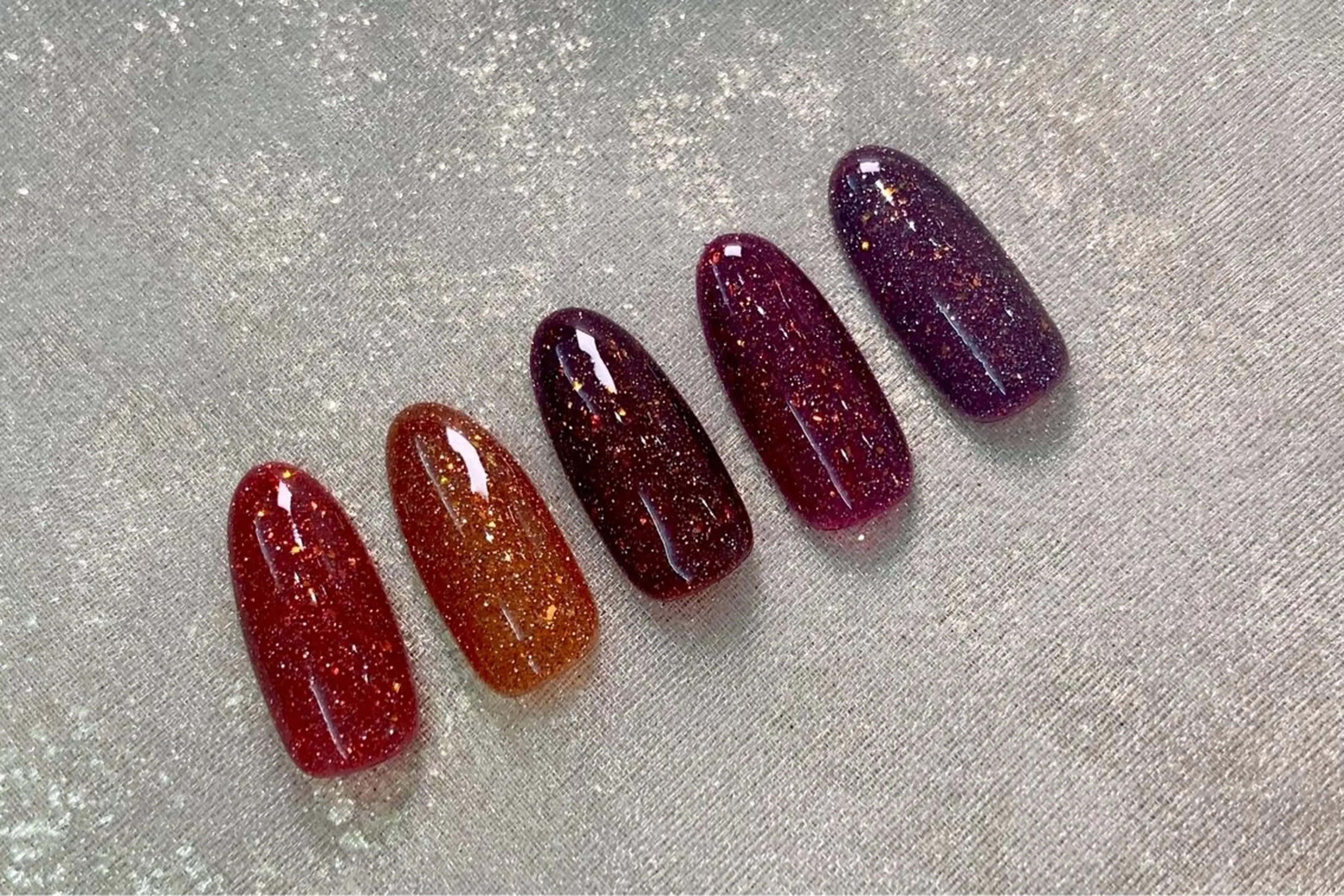 ネイル フラッシュネイル ハンドネイル nail salon quartettoのネイルデザイン