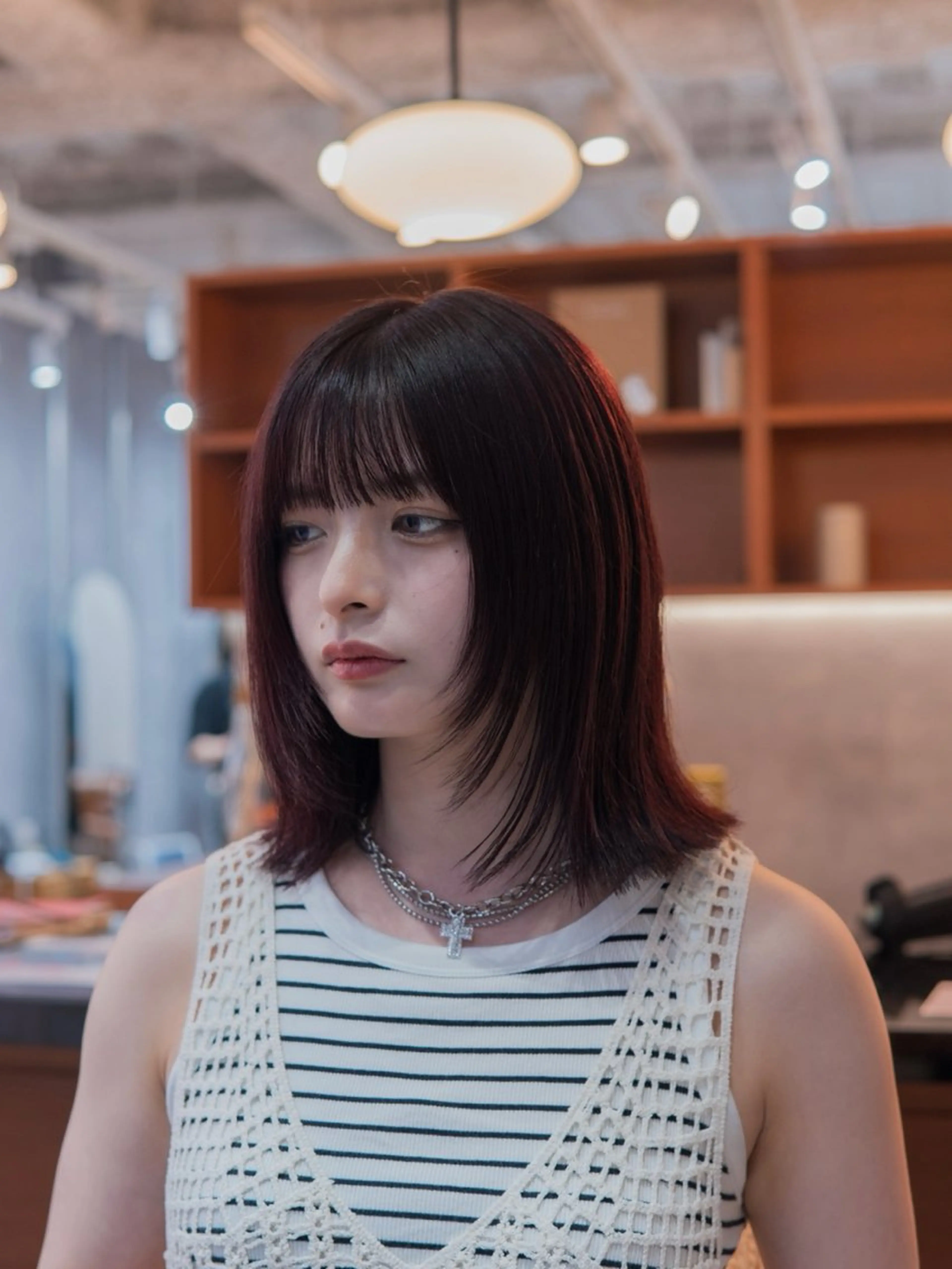 【平日限定価格】似合わせカット+カラー+3stepバイカルテクイックトリートメントの写真