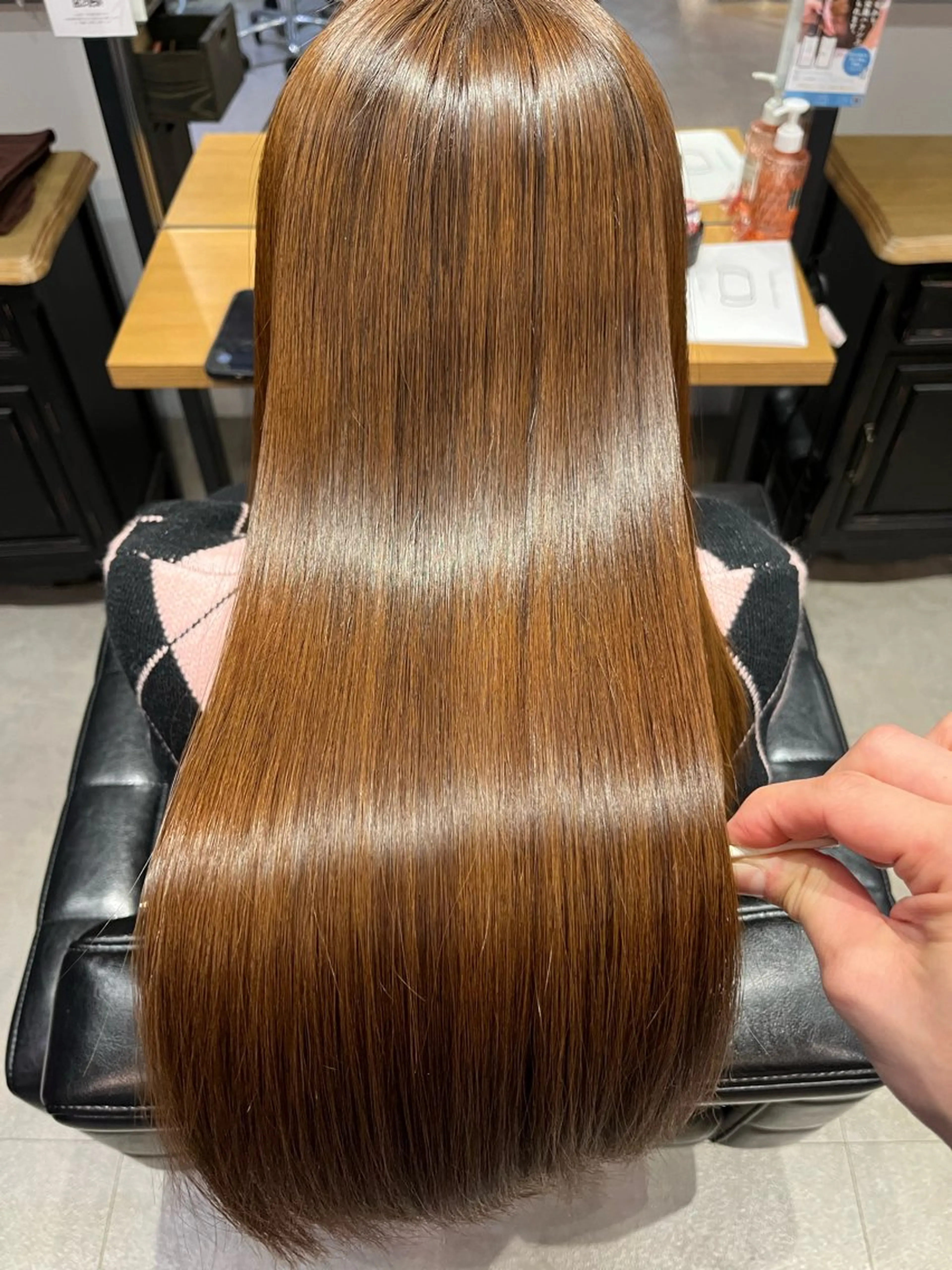 髪質改善プレミアムヘアエステ＋カットの写真