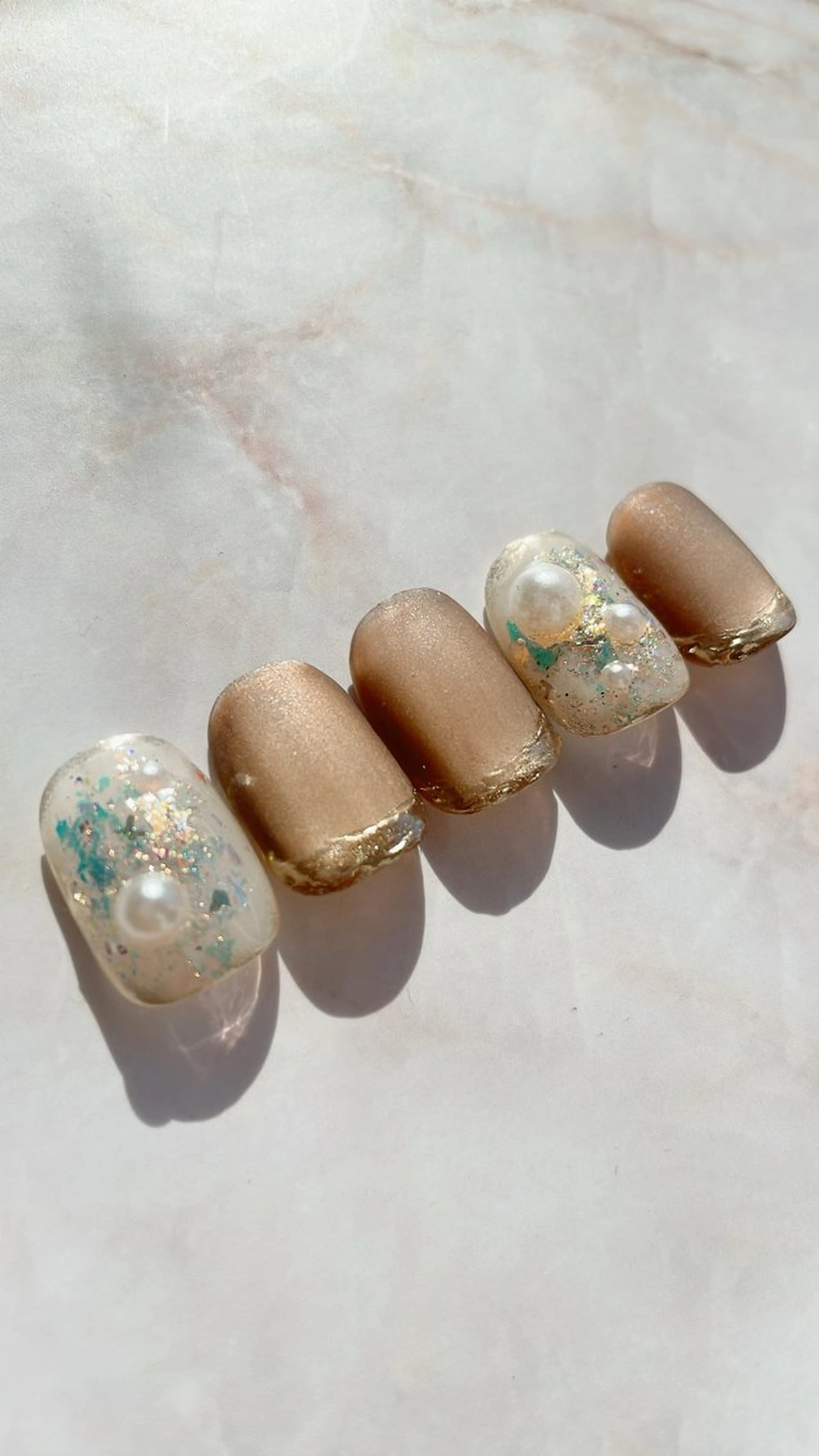 ハンド☘️オフ無し　定額デザインサンプル(プレミアム)の写真