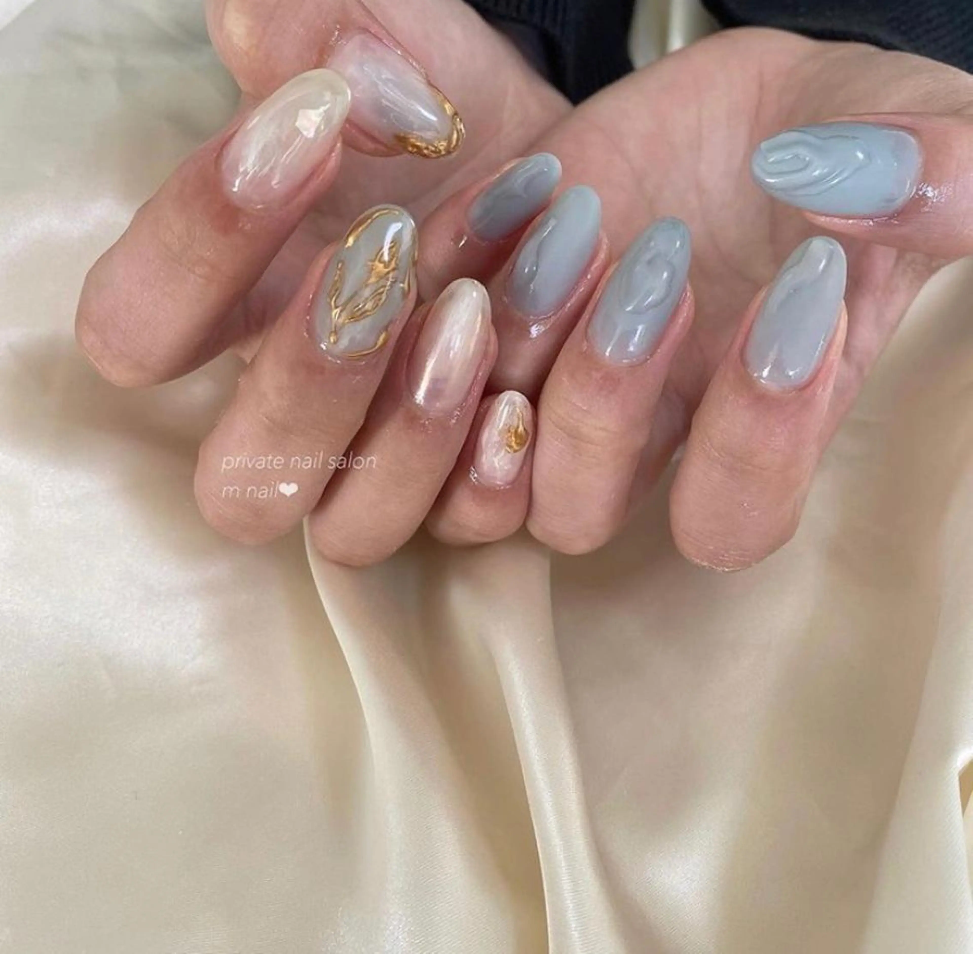 ネイル 持ち込み ハンドネイル 小河原 舞のネイルデザイン