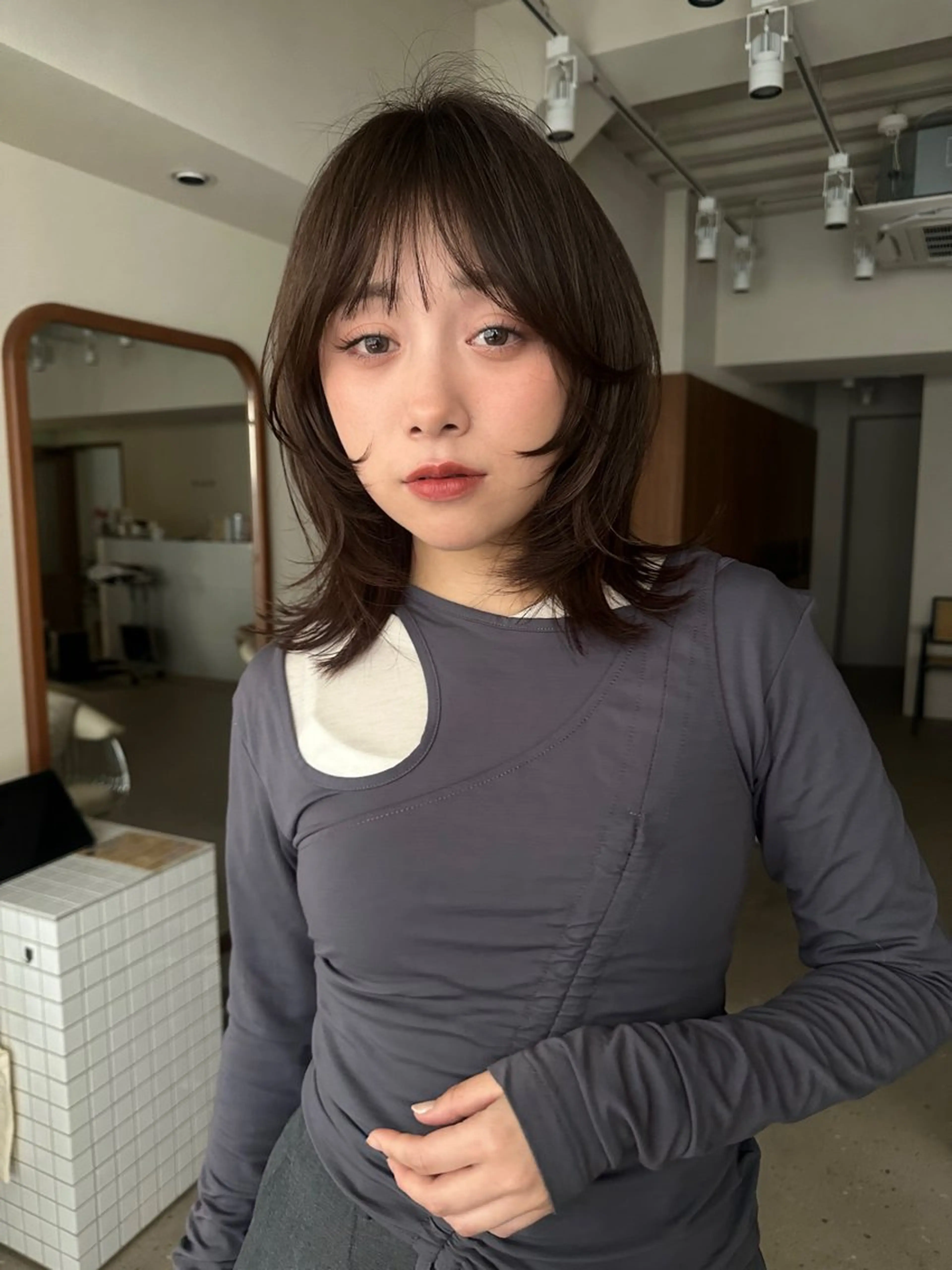 【平日限定🉐】最高品質イルミナカラー＋似合わせカット＋クイックトリートメント🥣の写真