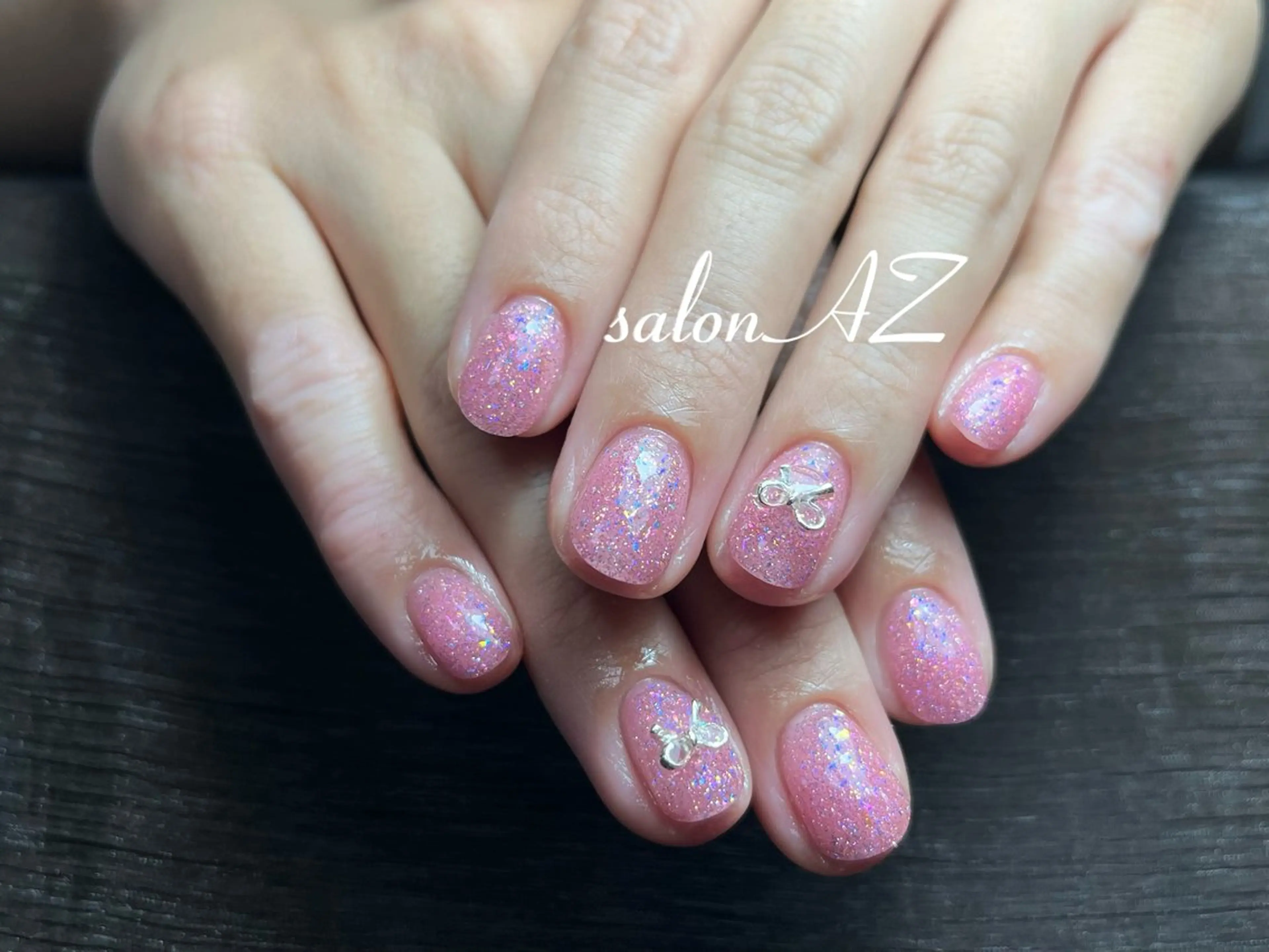 ネイル アートネイル 長さ出し フットネイル フレンチネイル ジェルネイル salon AZのネイルデザイン