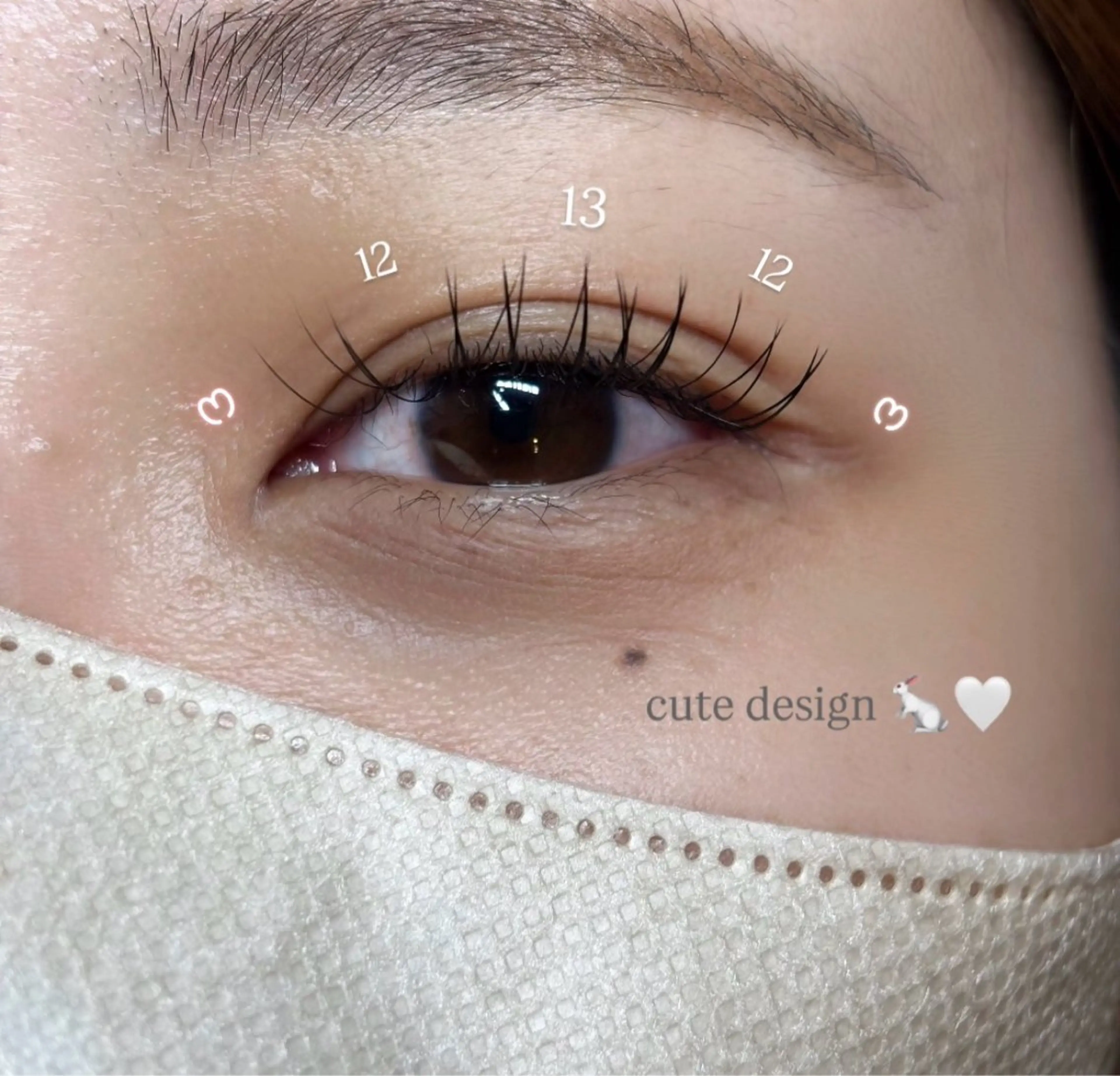 マツエク・マツパ ナチュラル ココテラス 高橋のマツエク・マツパデザイン