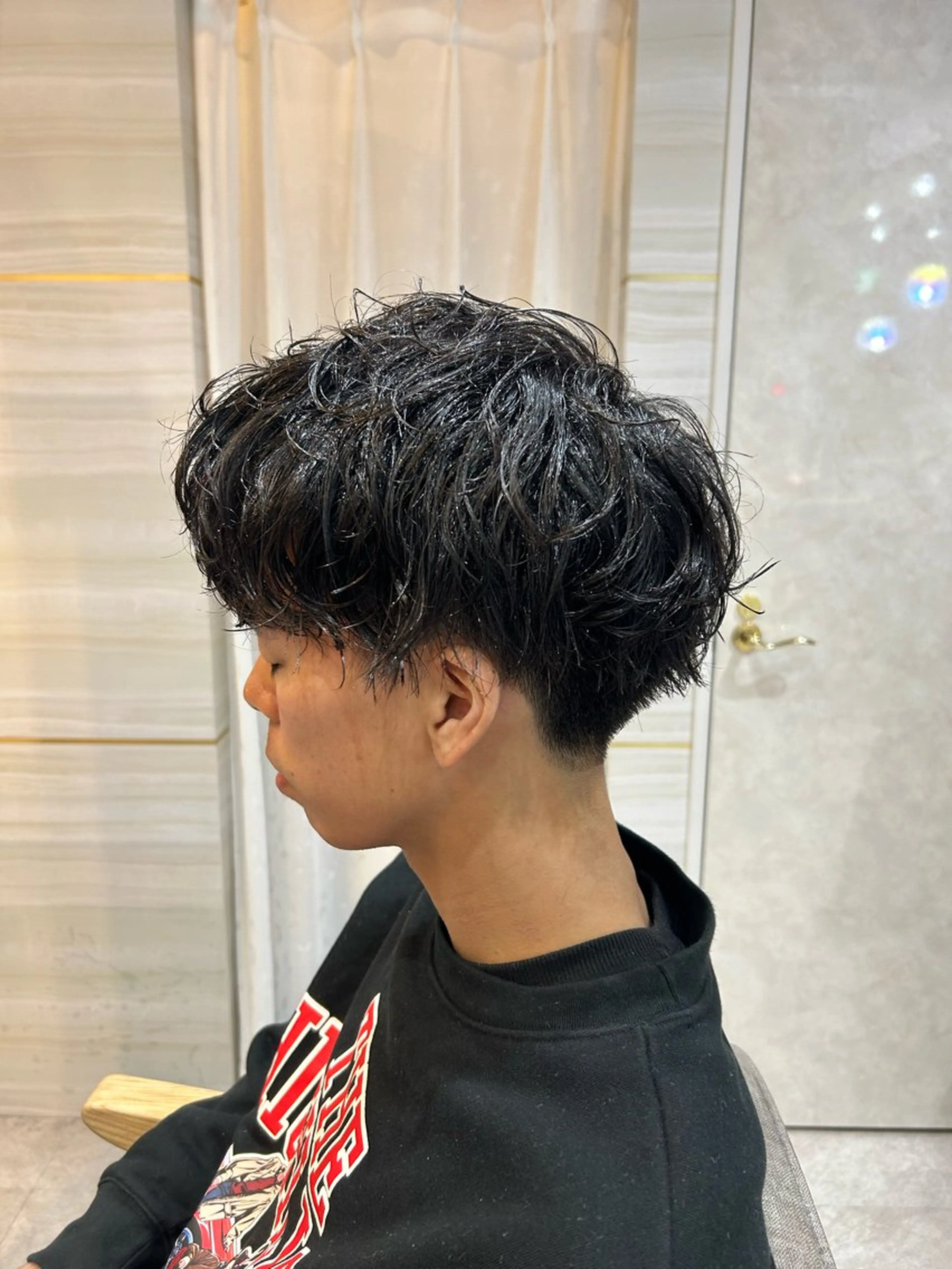 パーマ メンズ カット パーマ SYUYA/パーマ/ マッシュスタイル特化のヘアスタイル