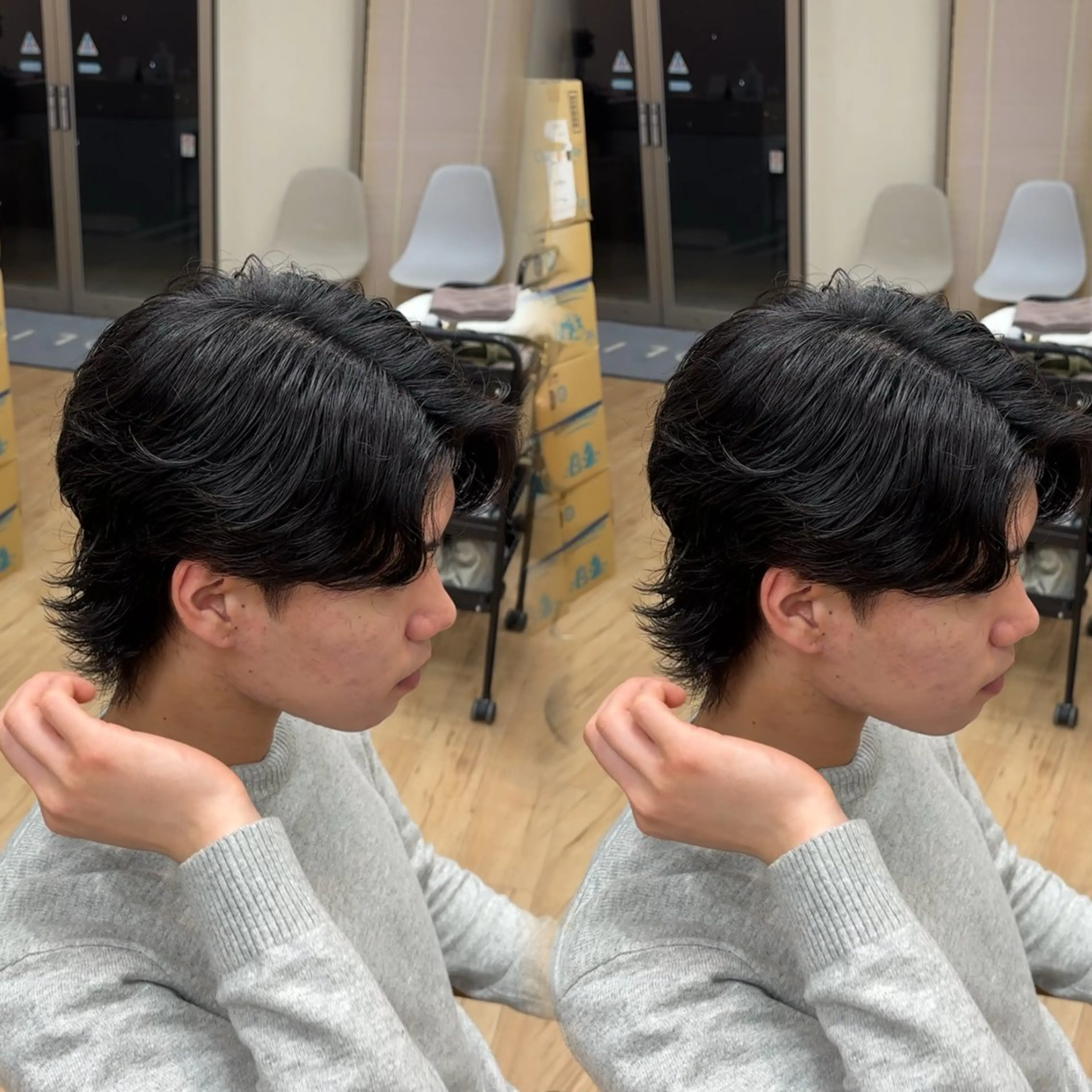 メンズ メンズパーマ カット パーマ 葉南 /LIANのヘアスタイル