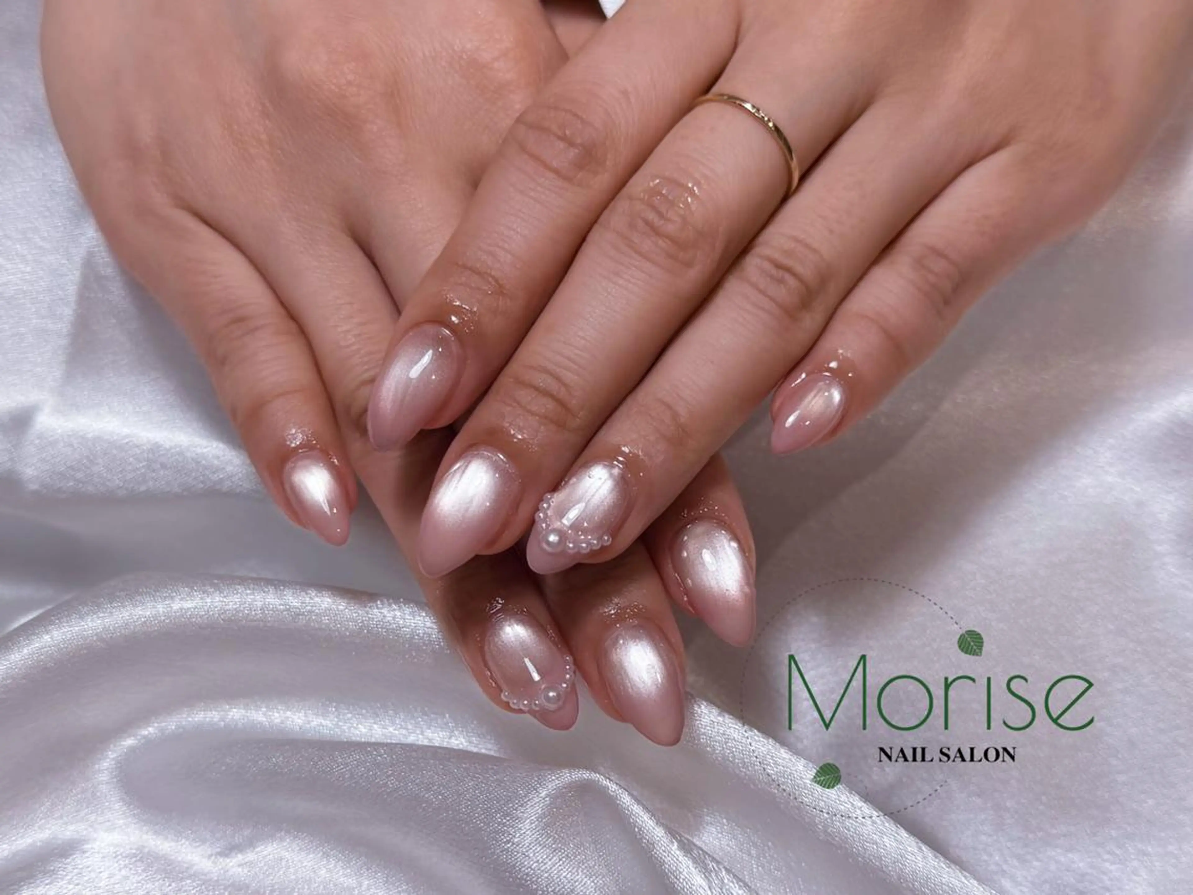 スピード&技術向上メニュー💛自爪✨マグネットorフラッシュネイルコースの写真