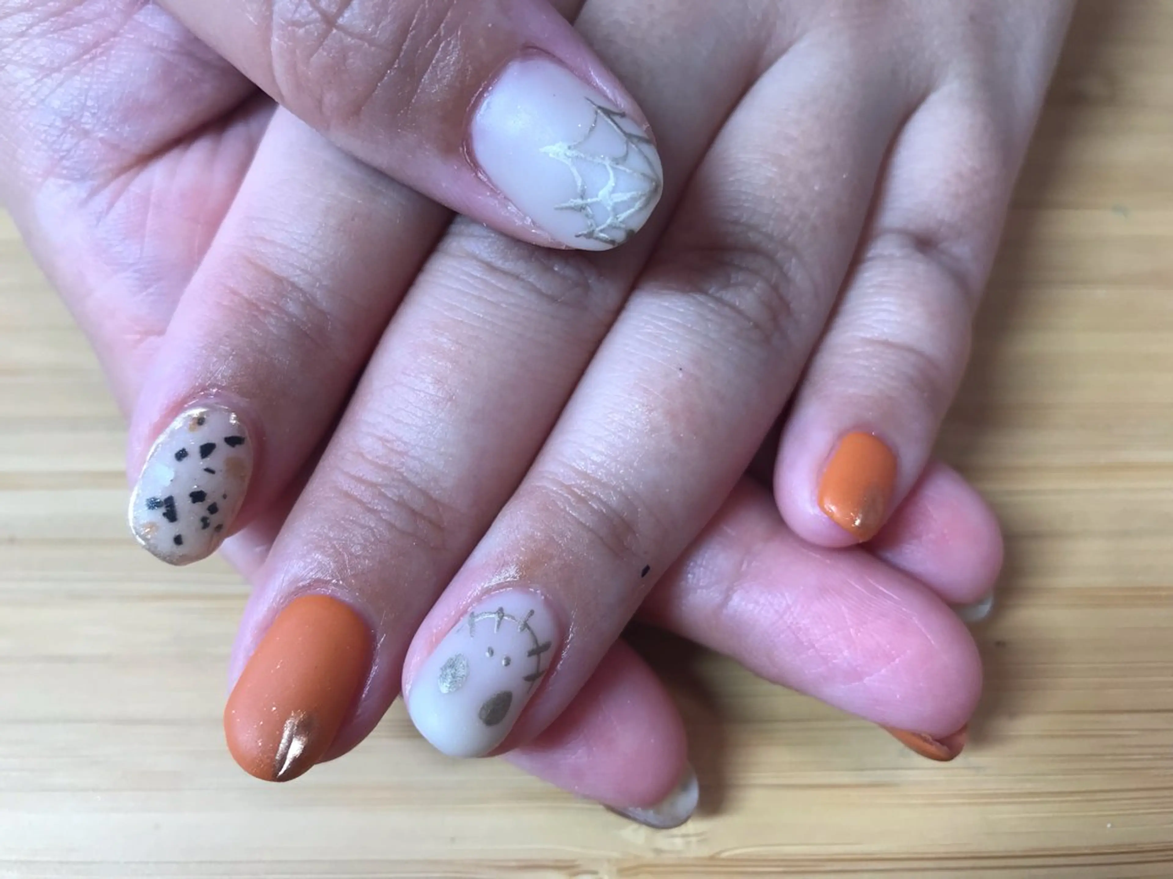 ネイル ハロウィン ハンドネイル Nailist Missaのネイルデザイン