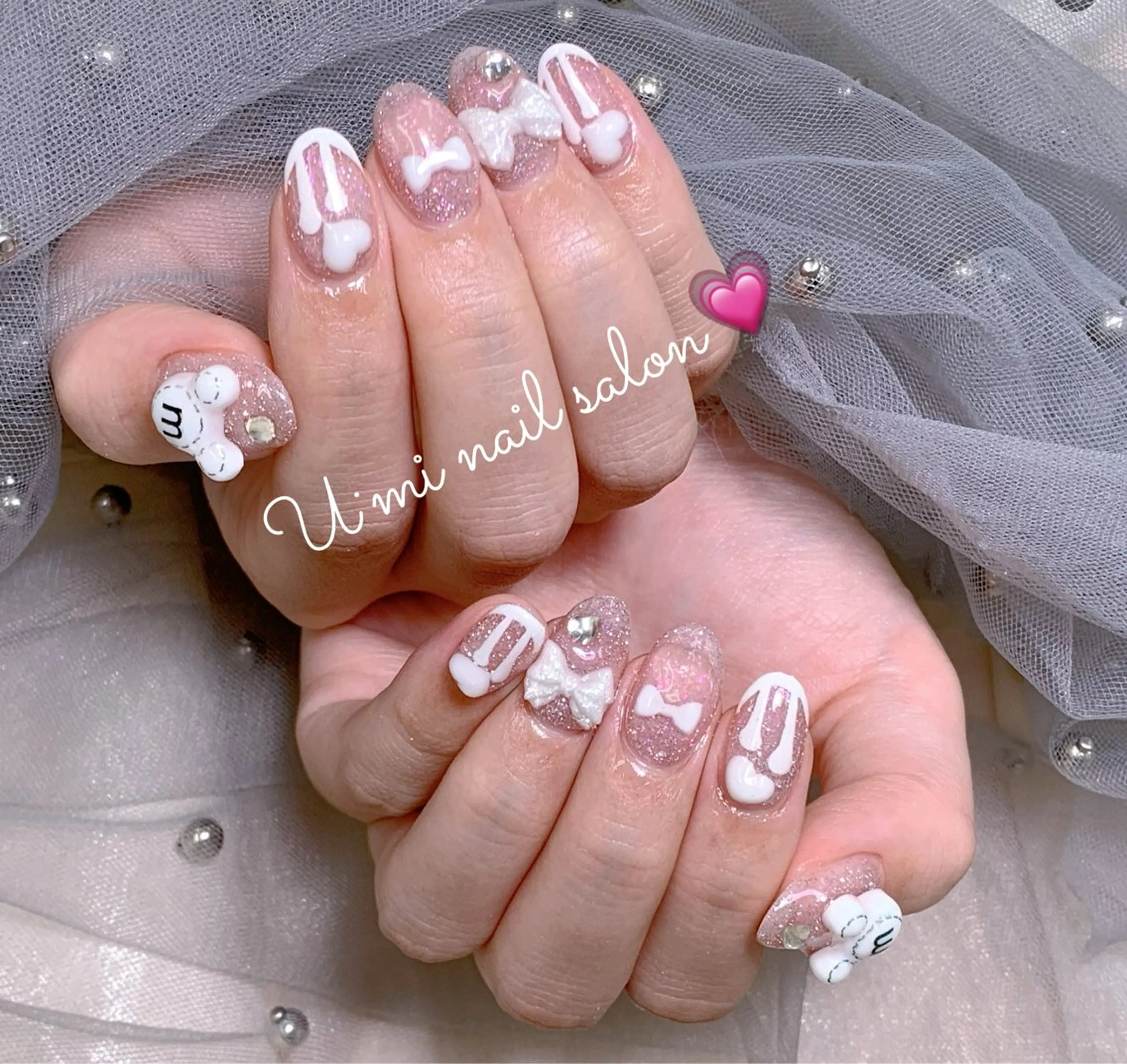 ネイル 持ち込み ハンドネイル U·Mi nail salon所属・U·Mi 上野御徒町容のネイルデザイン