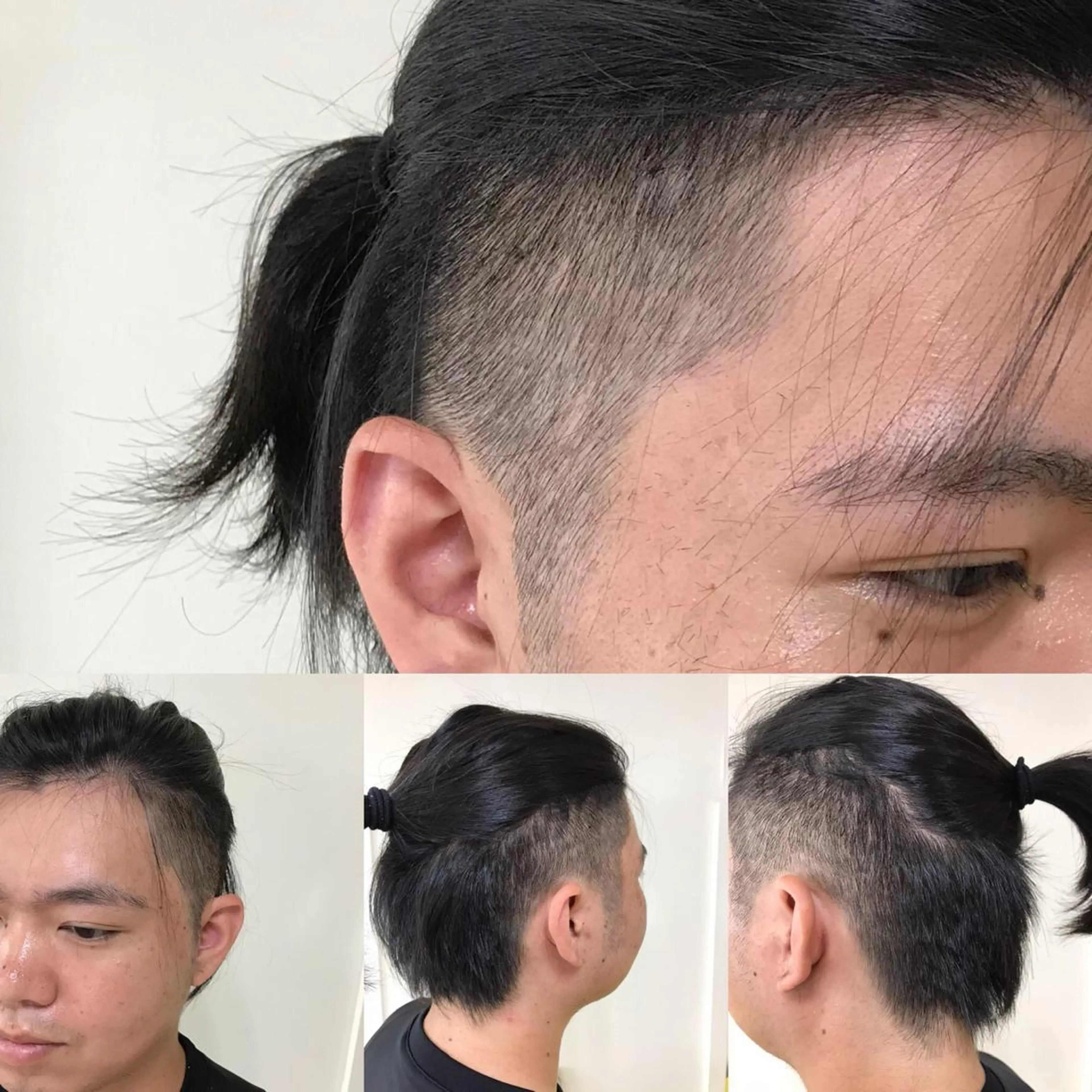 ミディアム メンズ キッズ 横田 尚登のヘアスタイル