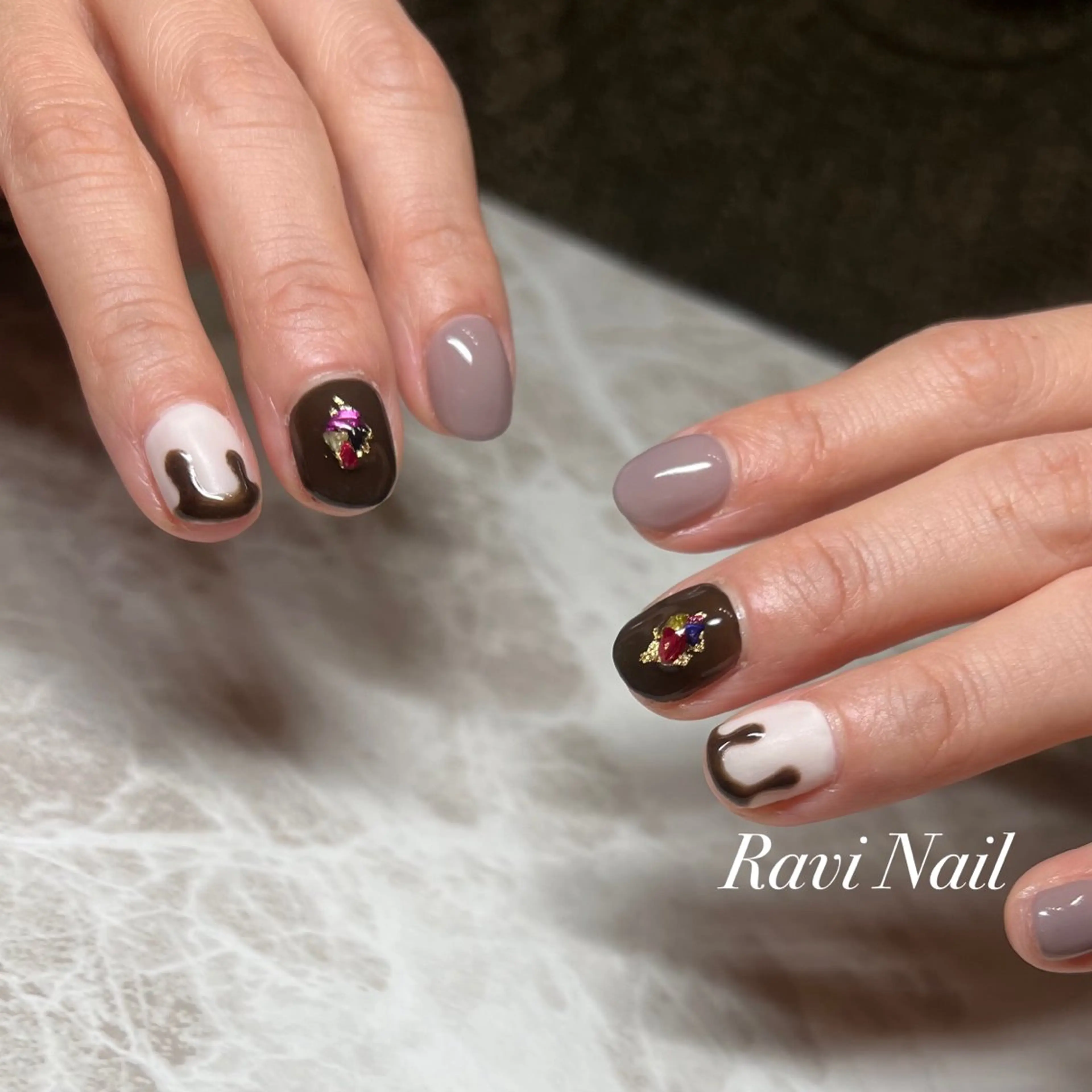 ネイル バレンタイン U. Minakoのネイルデザイン