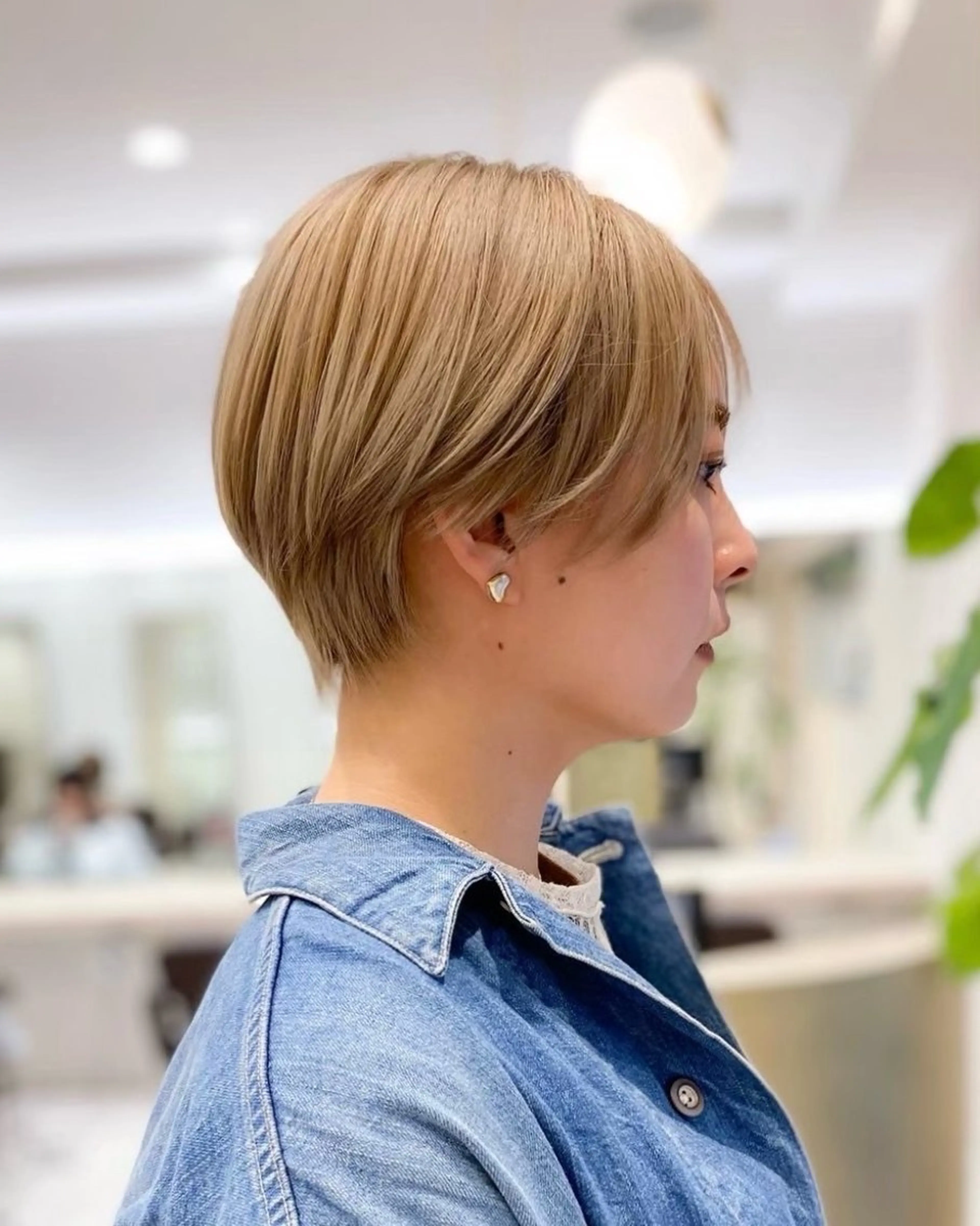 ショート くびれヘア ショートヘア WAWA miu🌷のヘアスタイル