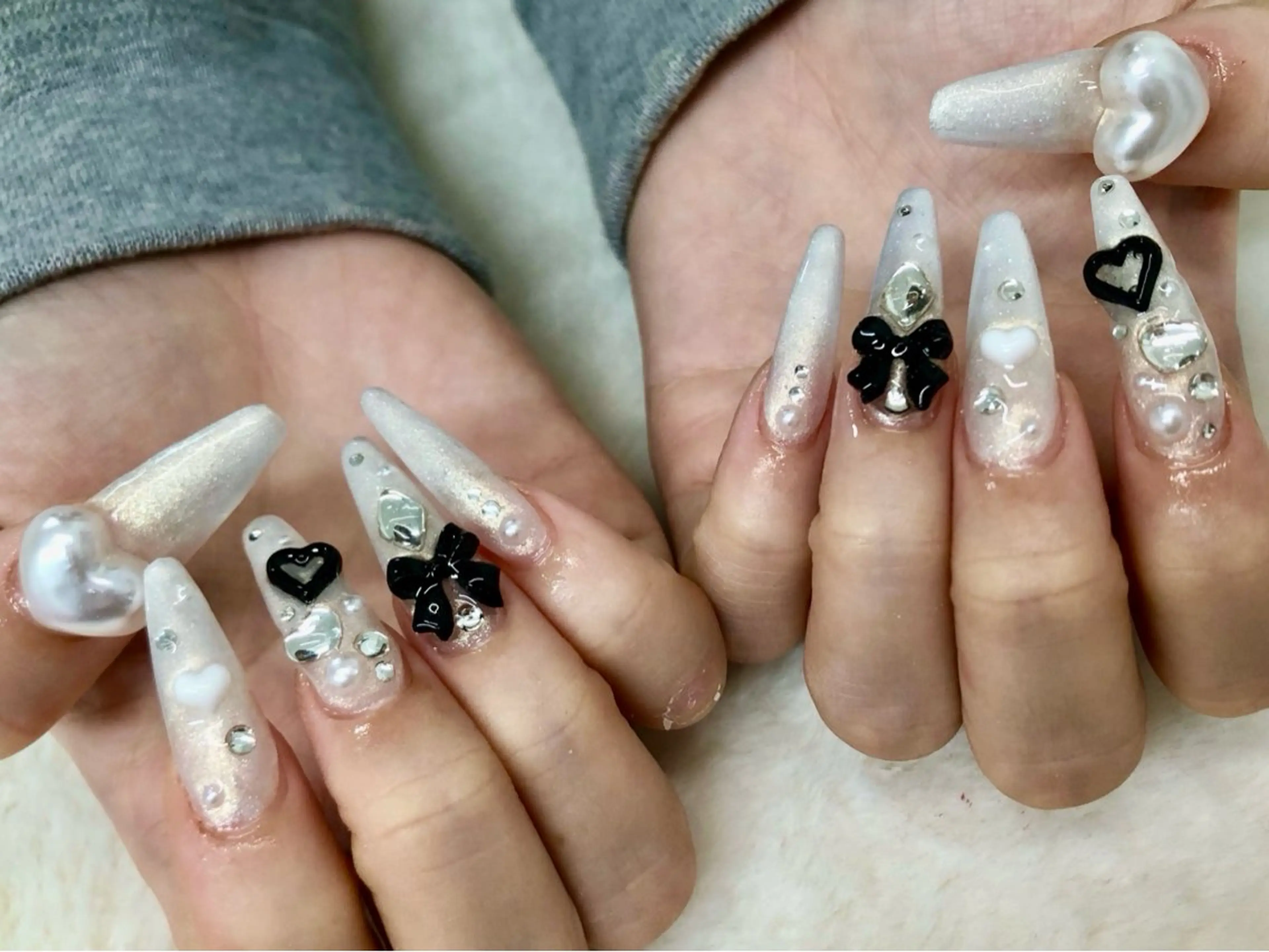 ネイル 長さ出し ワンホンネイル ハンドネイル ハンドケア 心斎橋Salon Epokkuのネイルデザイン