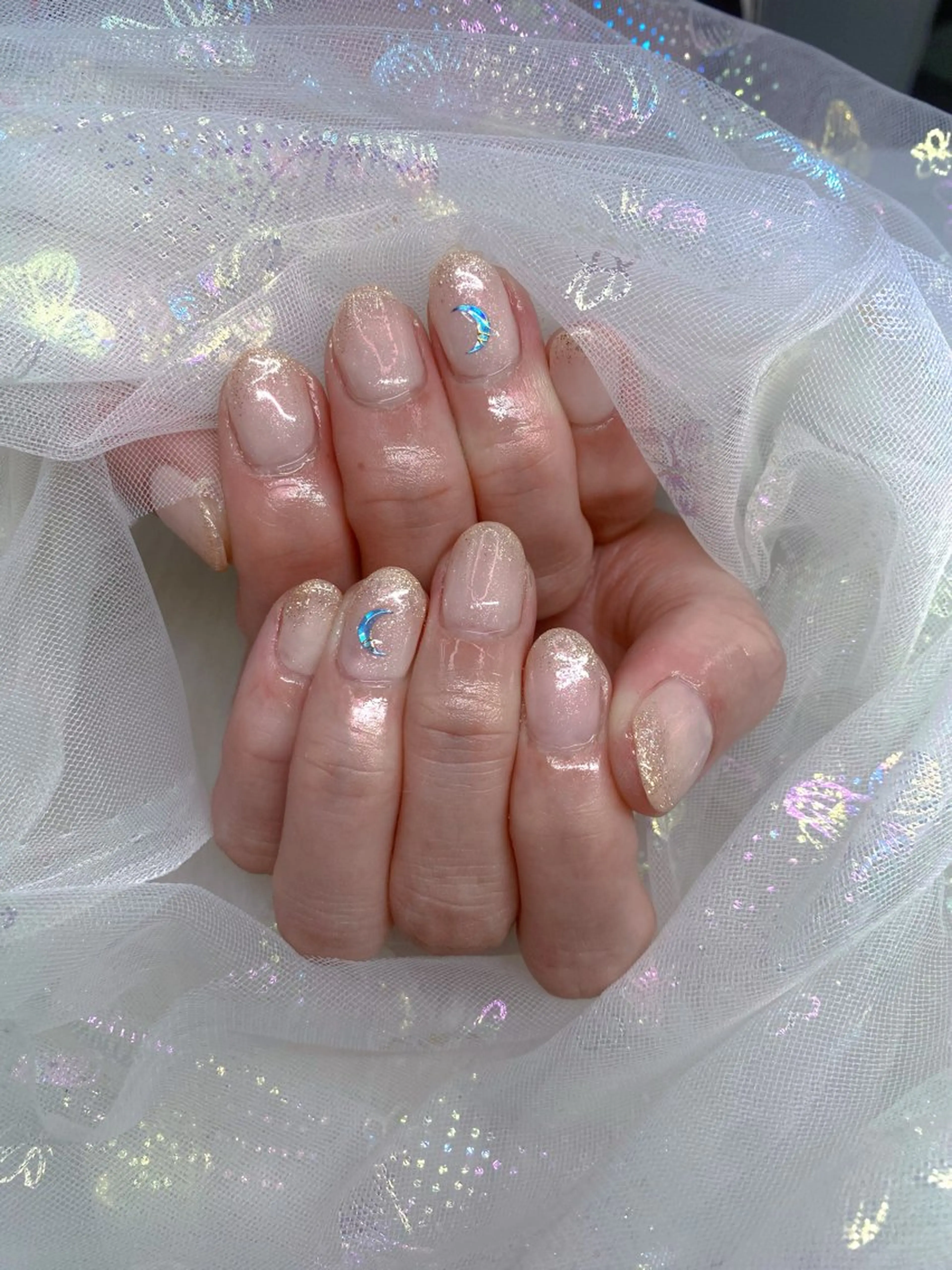 ネイル パーツ全部¥110 サロンミミのネイルデザイン